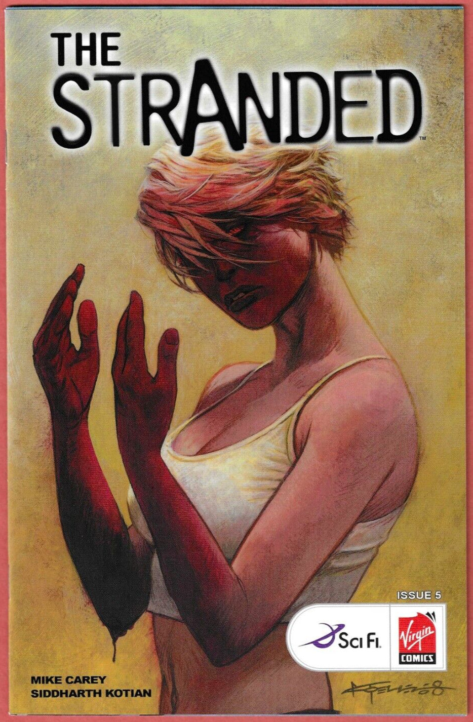 The Stranded #1-5 Virgin SciFi 2008