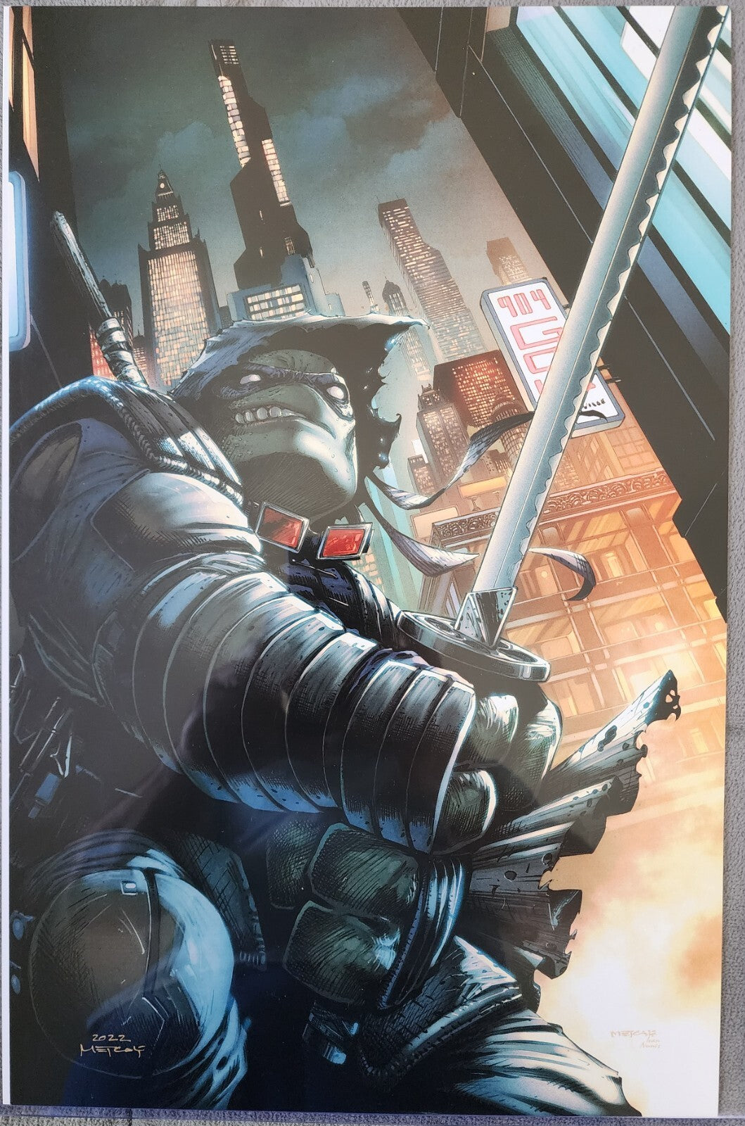 TMNT: The Last Ronin 11x17 Signed Jason Metcalf Print
