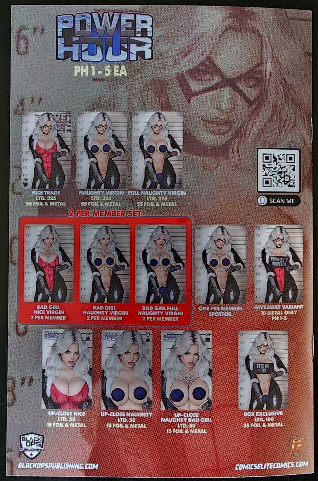 Power Hour #3 Preview Shikarii Bad Kitty 2 Per Member Nice Virgin Metal Ltd 6/35