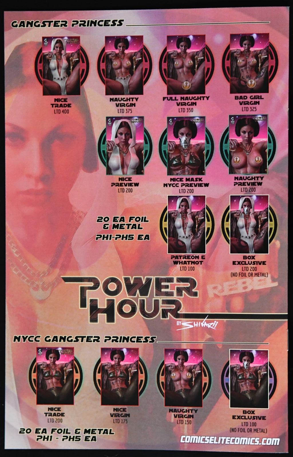 Power Hour Preview Edition #2 - Shikarii Exclusive Close-Up Naughty "Gangster"