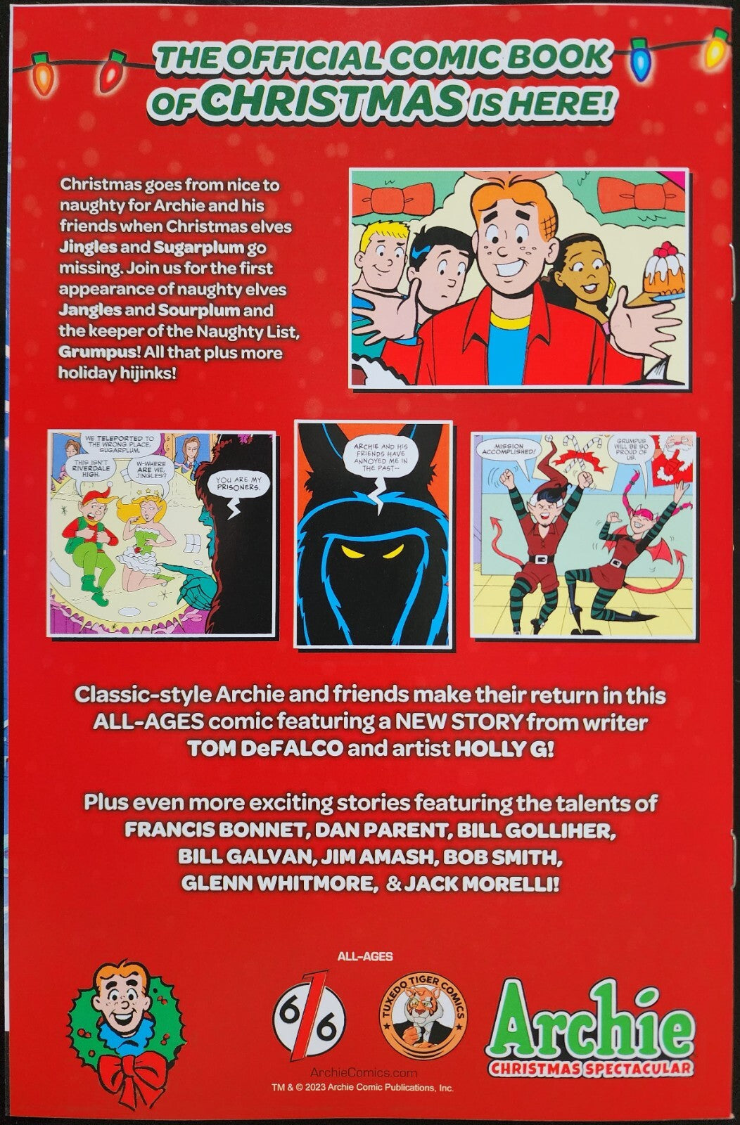 ARCHIE CHRISTMAS SPECTACULAR 2023 #1 (JOSH BURNS EXCLUSIVE VARIANT A) COMIC