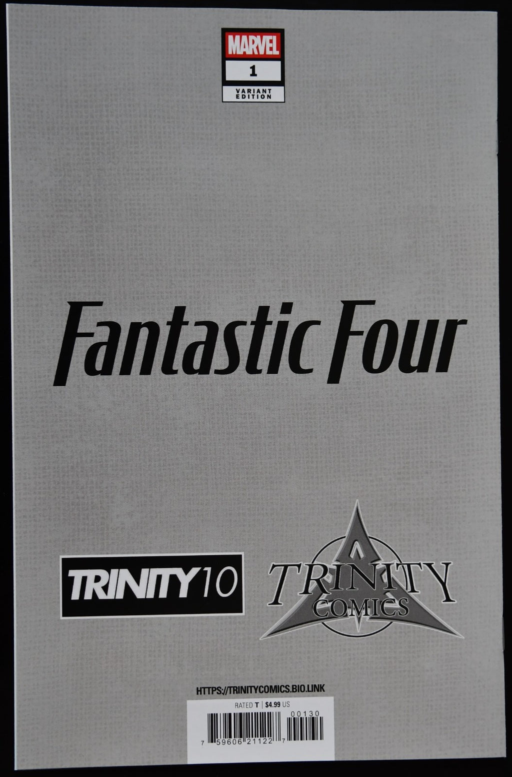 Fantastic Four #1 Adi Granov SDCC Trinity Comics