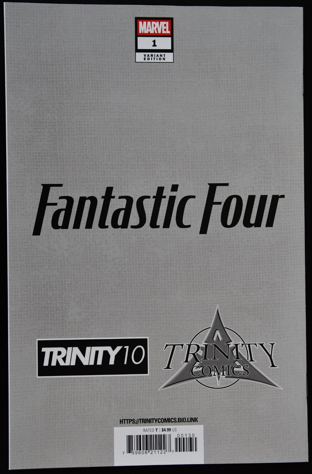 Fantastic Four #1 Adi Granov SDCC Trinity Comics