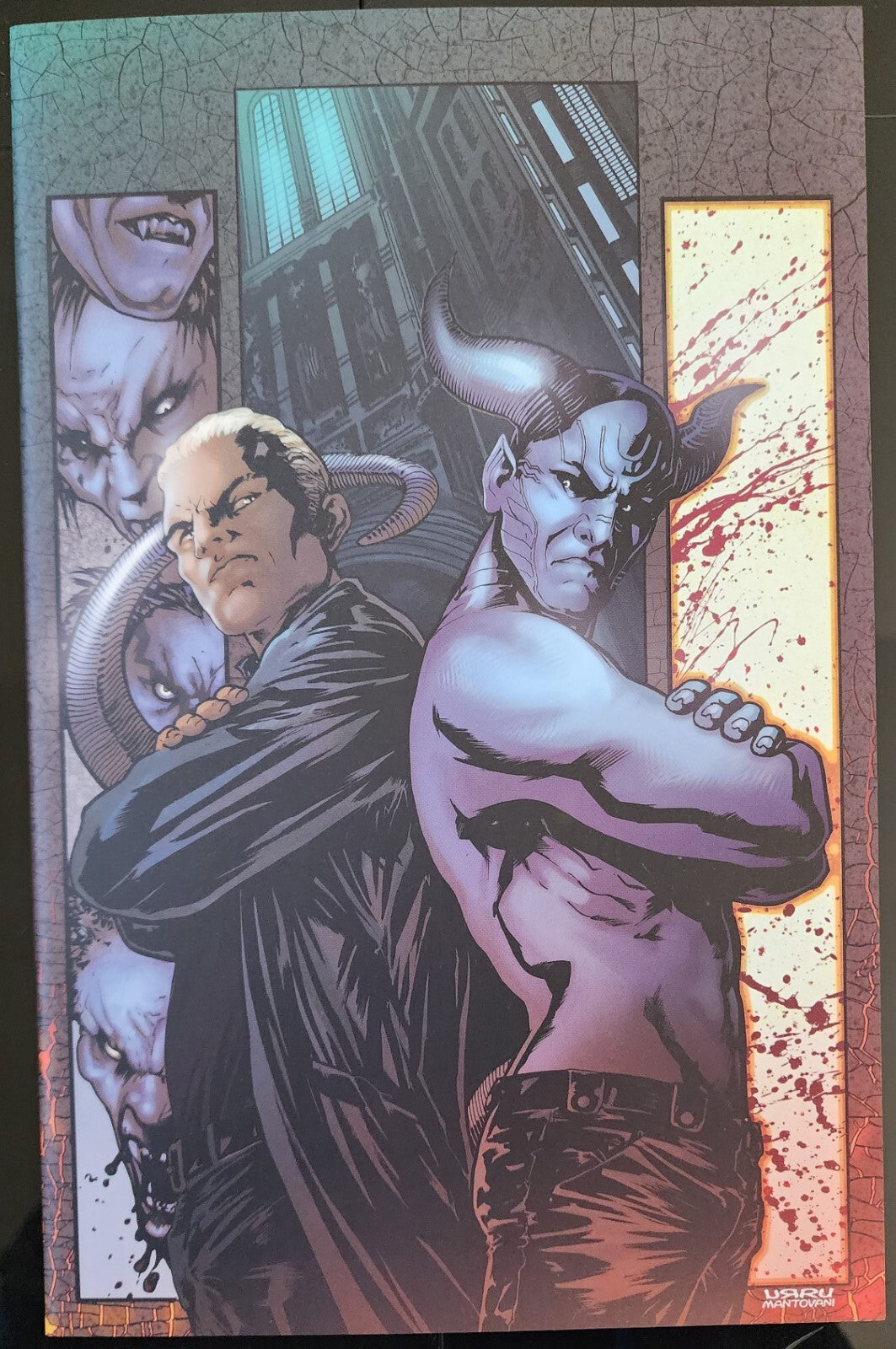 Spike the Devil You Know 1-4 plus Incentive Cover 2010 Buffy the Vampire Slayer