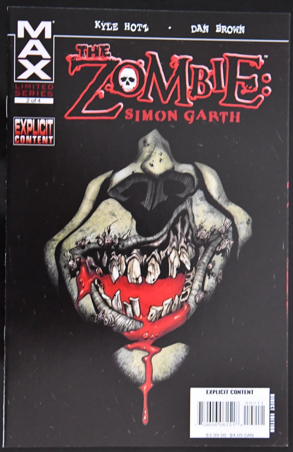 The Zombie: Simone Garth #1-4 2008 Set