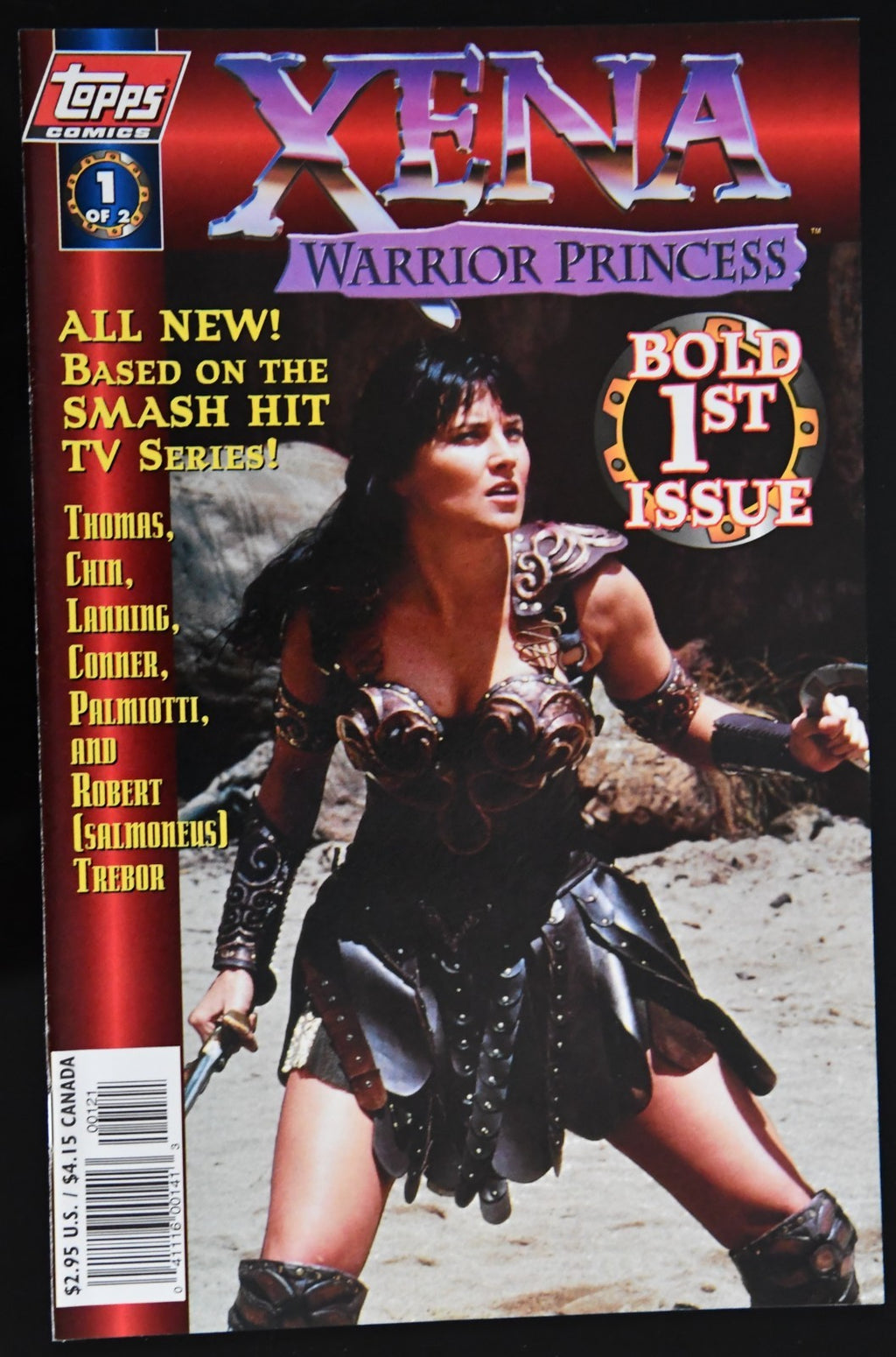 Xena: Warrior Princess #1 Photo Cover Variant - A (Topps Comics August 1997)