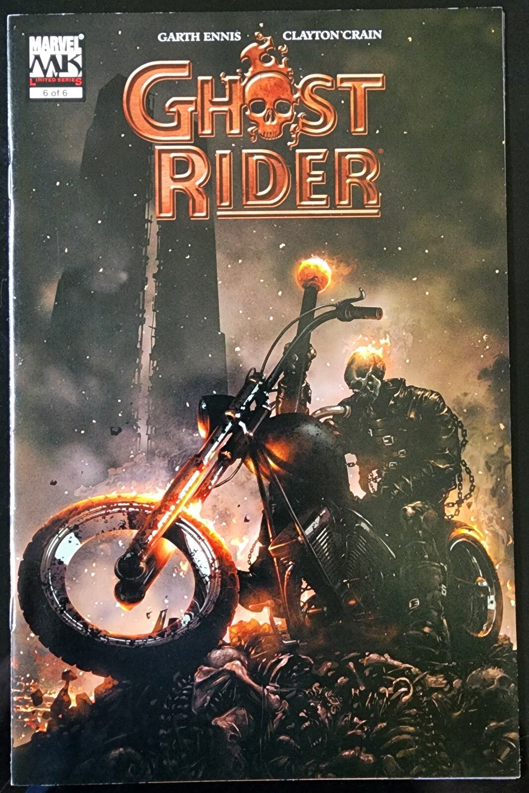 Ghost Rider #6 2006 Clayton Crain