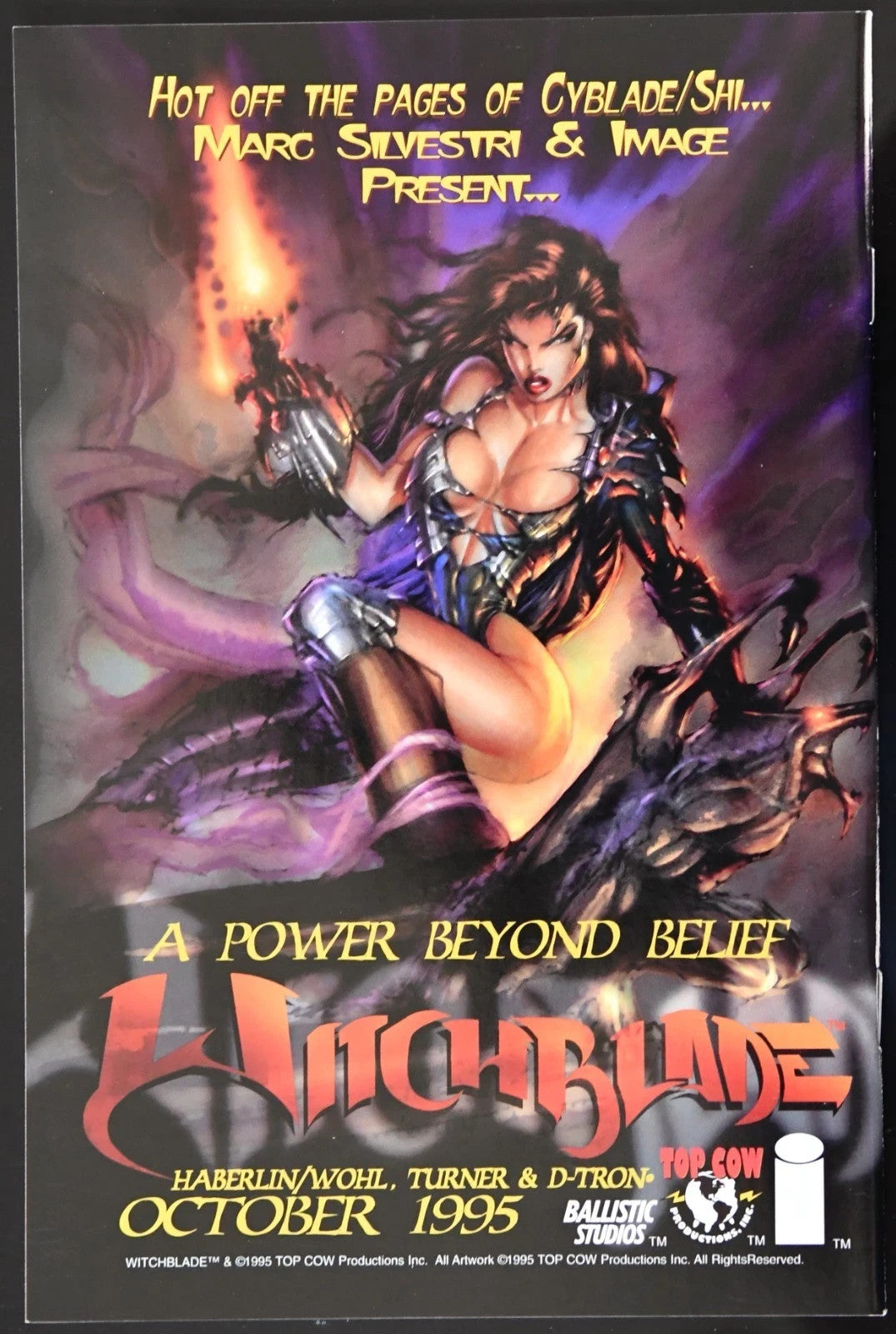 Cyblade / Shi: The Battle For Independents #1 1995 1st app Witchblade