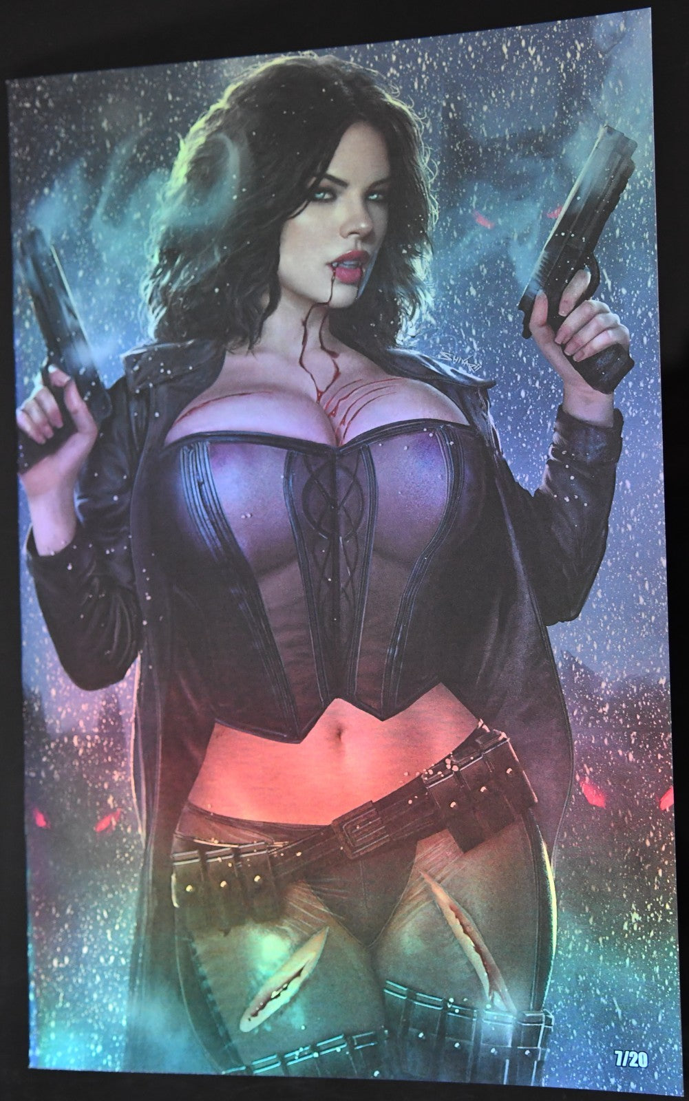 Power Hour #3 Shikarii Death Dealer Nice Bad Girl Foil Ltd 7/20 Patreon