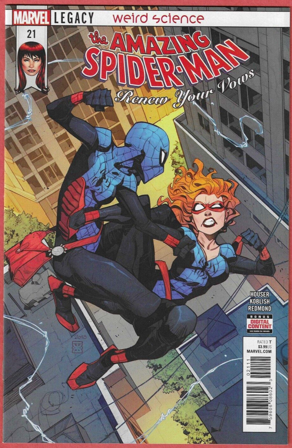 THE AMAZING SPIDER-MAN #21 2018 MARVEL cpy2
