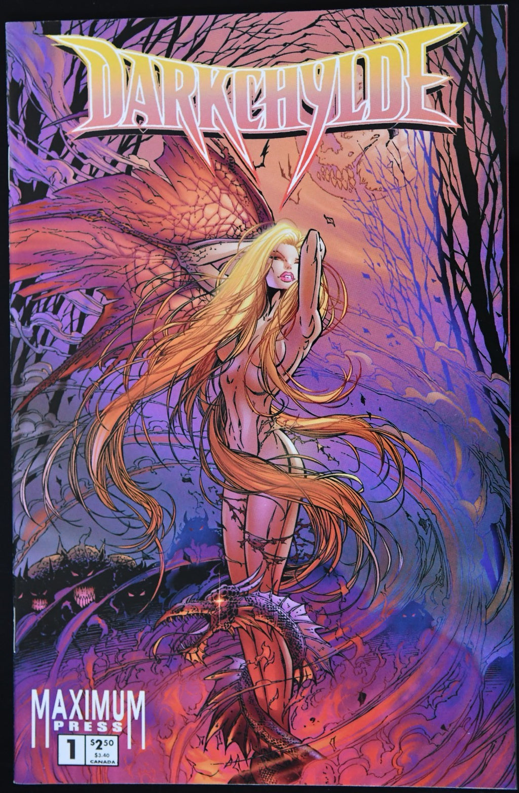 Glory/Angela: Angels in Hell #1 1996 1st app. of Darkchylde in Preview