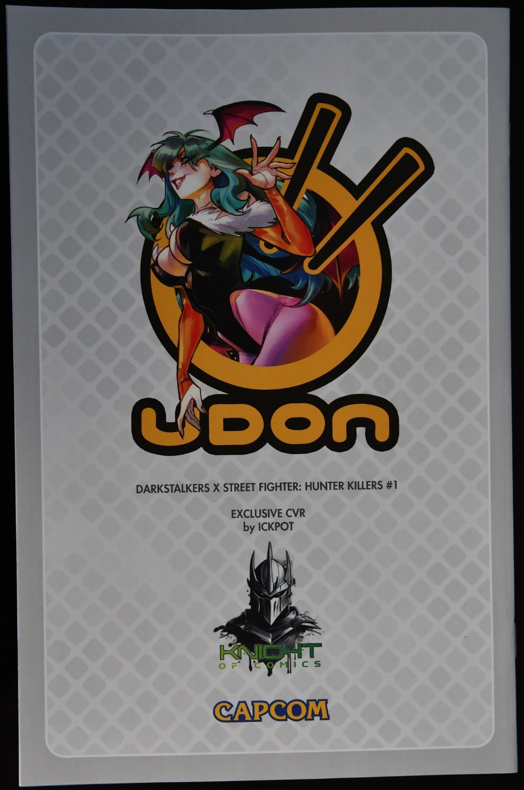 Street Fighter X Darkstalkers: Hunter Killers #1 Ickpot Variant Megacon Set