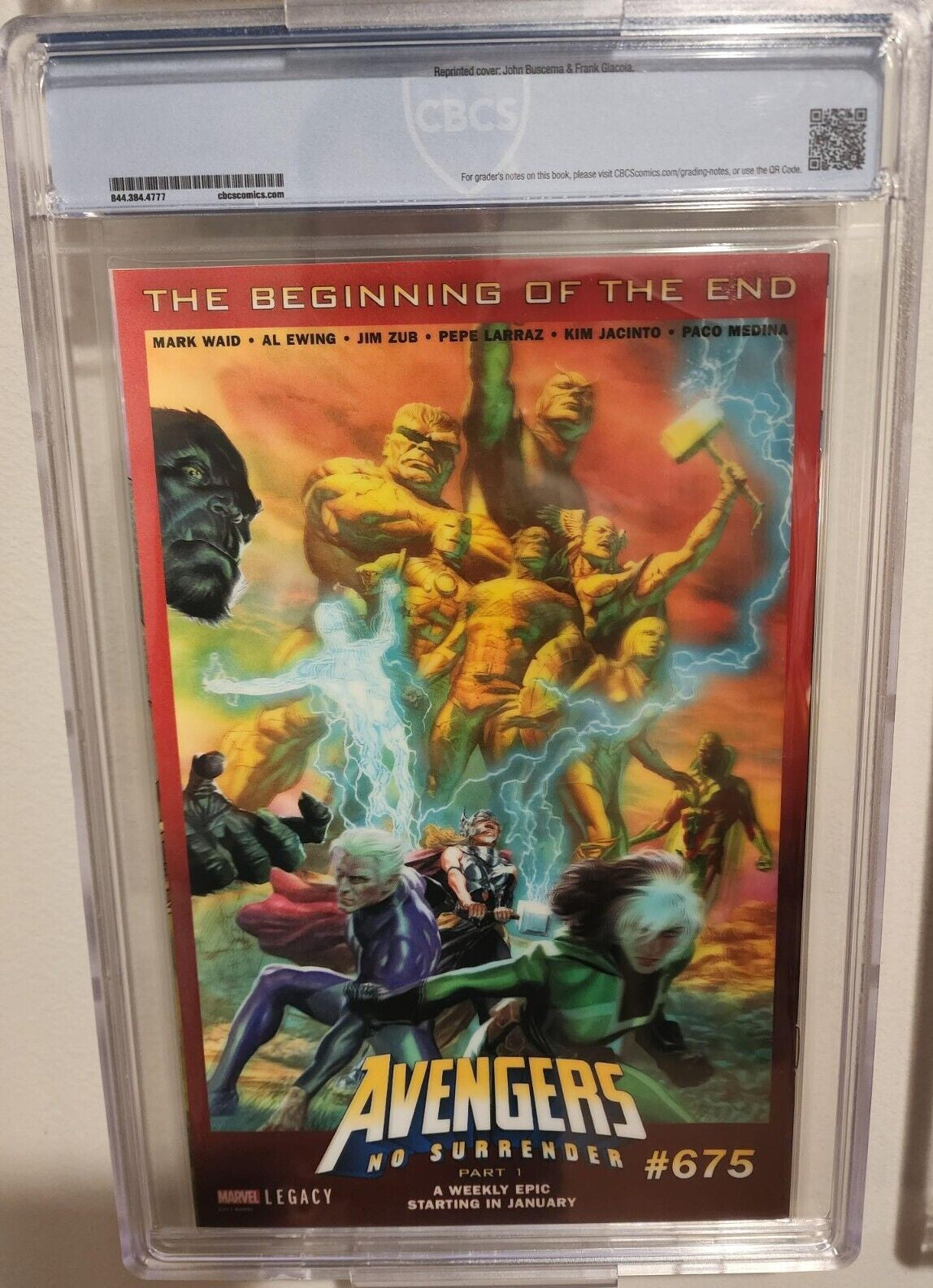 All-New Wolverine #25 CBCS 9.8 3D Lenticular Variant Origin of X-23 2017 CGC