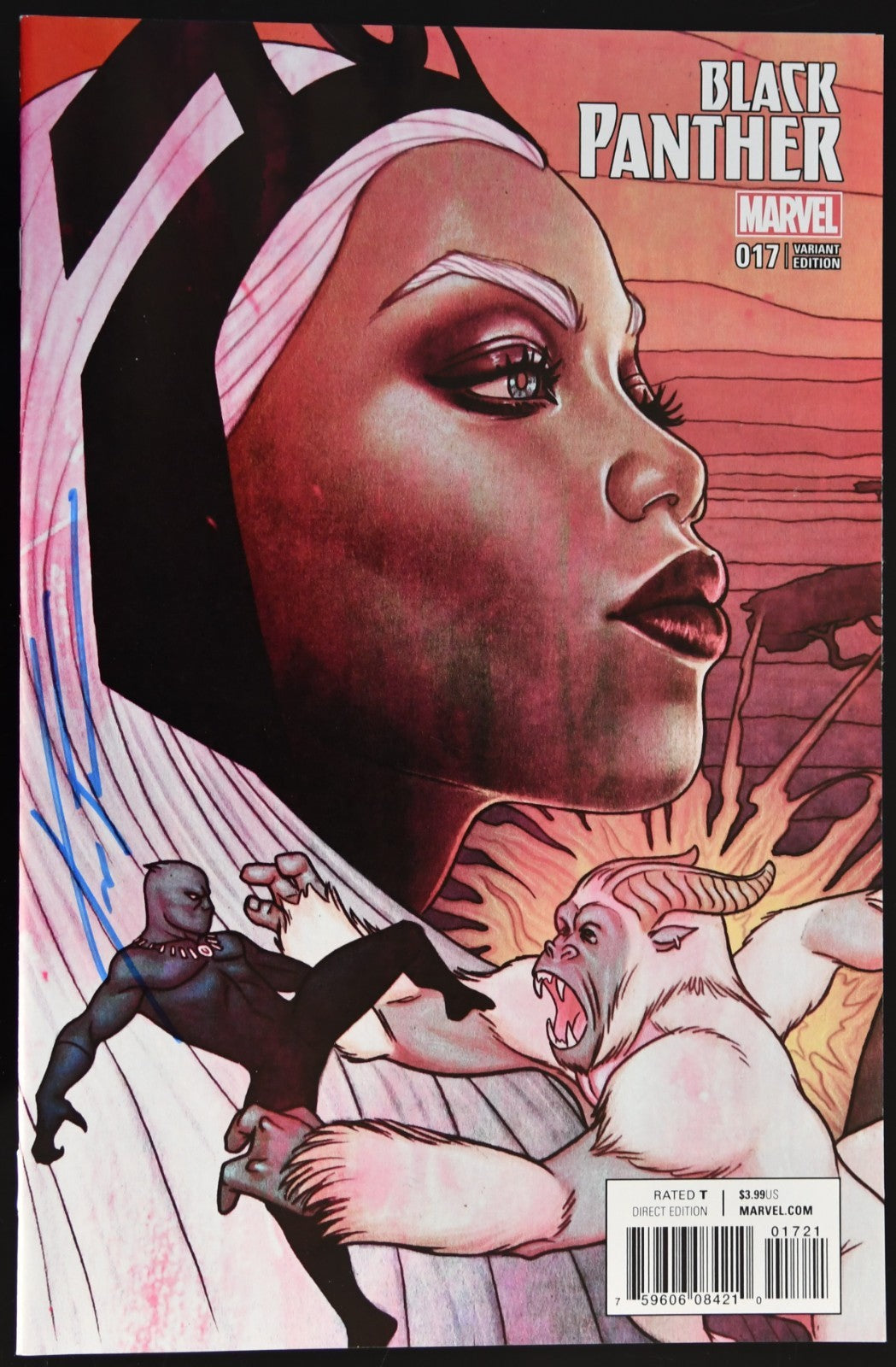 Black Panther #17 Signed Jenny Frison 2017