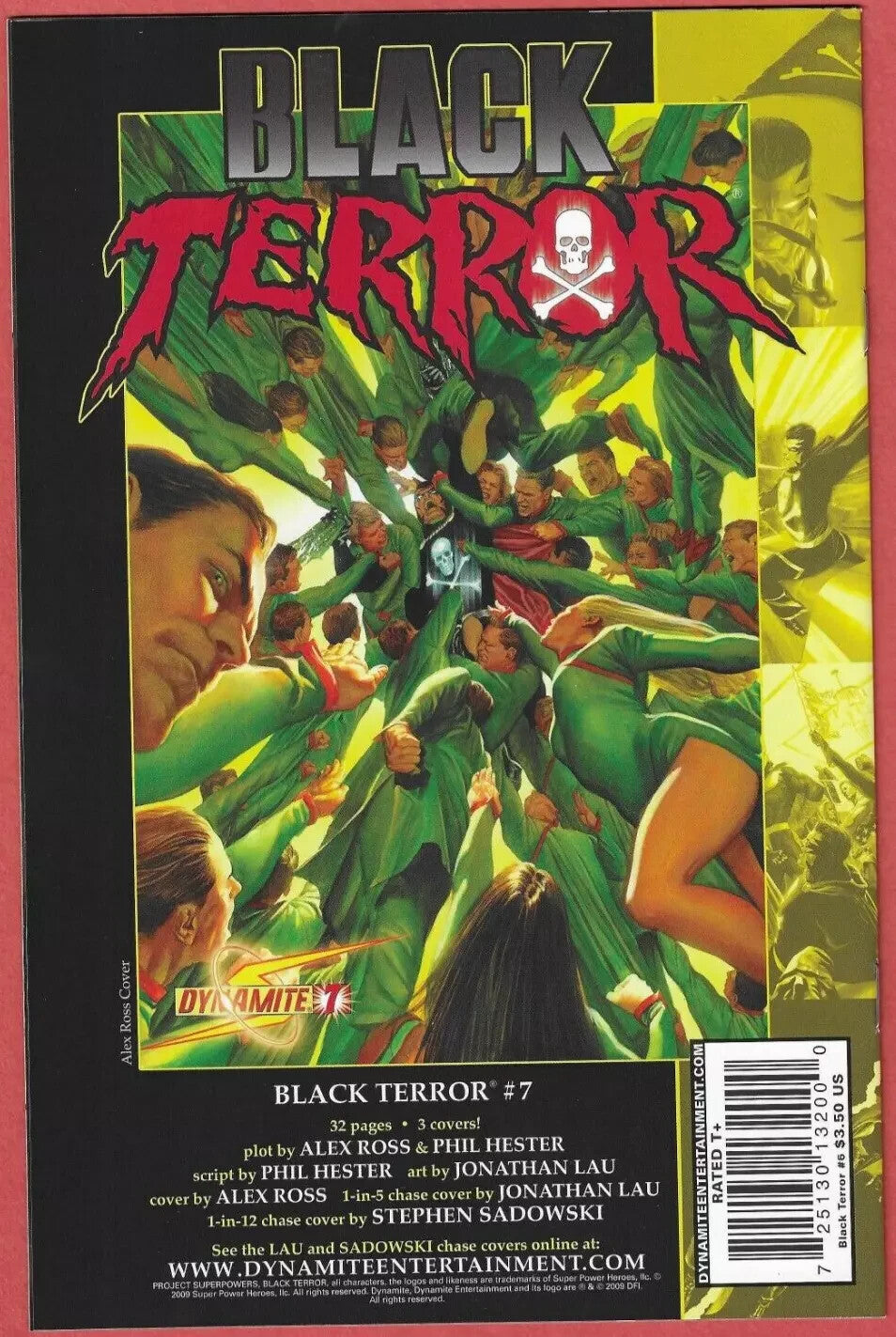 Black Terror #1-9 Alex Ross Dynamite Entertainment 2010