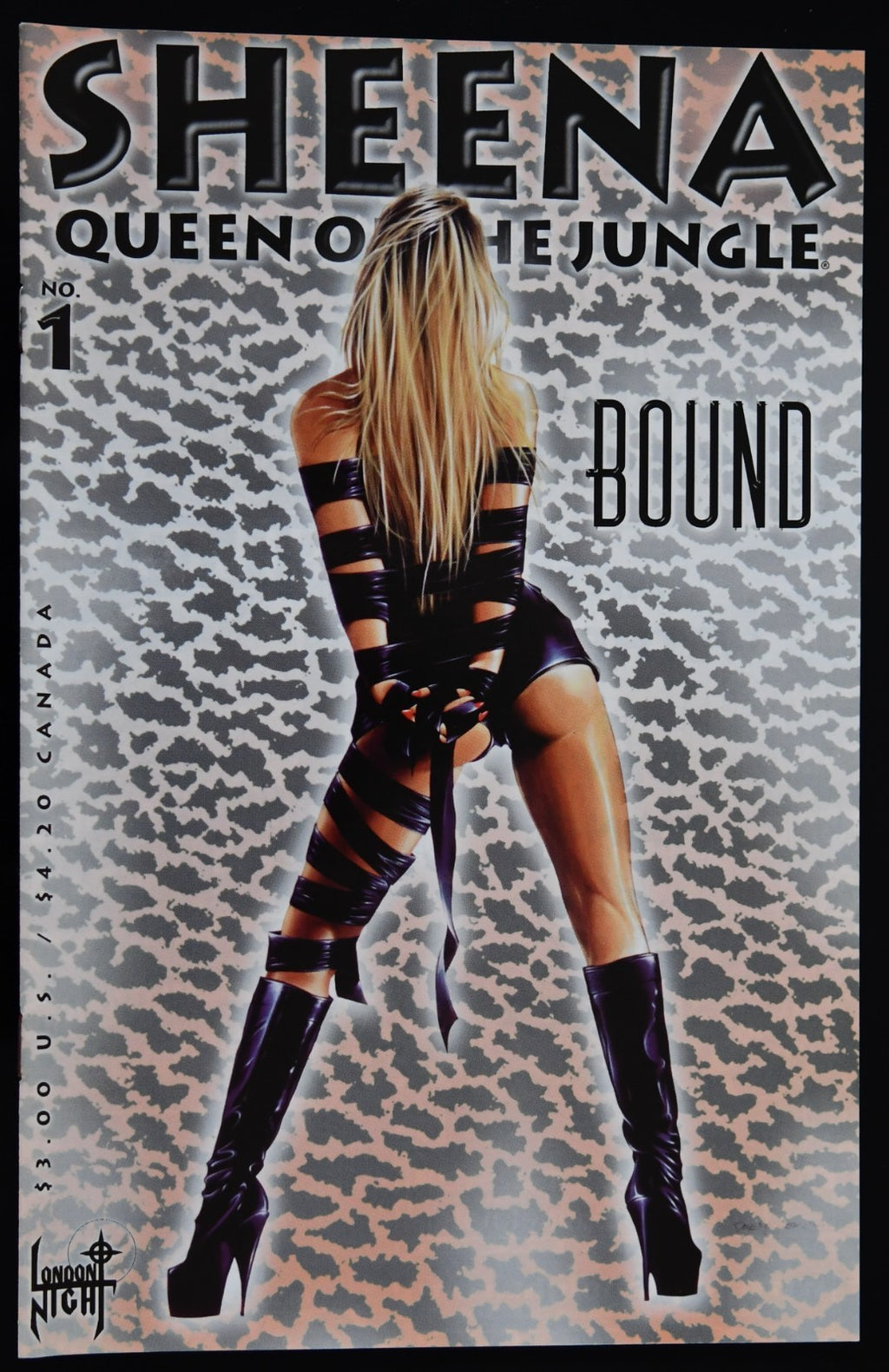 Sheena: Queen of The Jungle (Bound) (1998-1999) London Night Choose Your Issue
