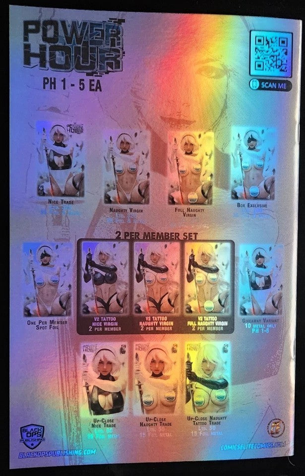 Power Hour #3 Shikarii Masked Beauty Patreon Foil Matching 17 Set