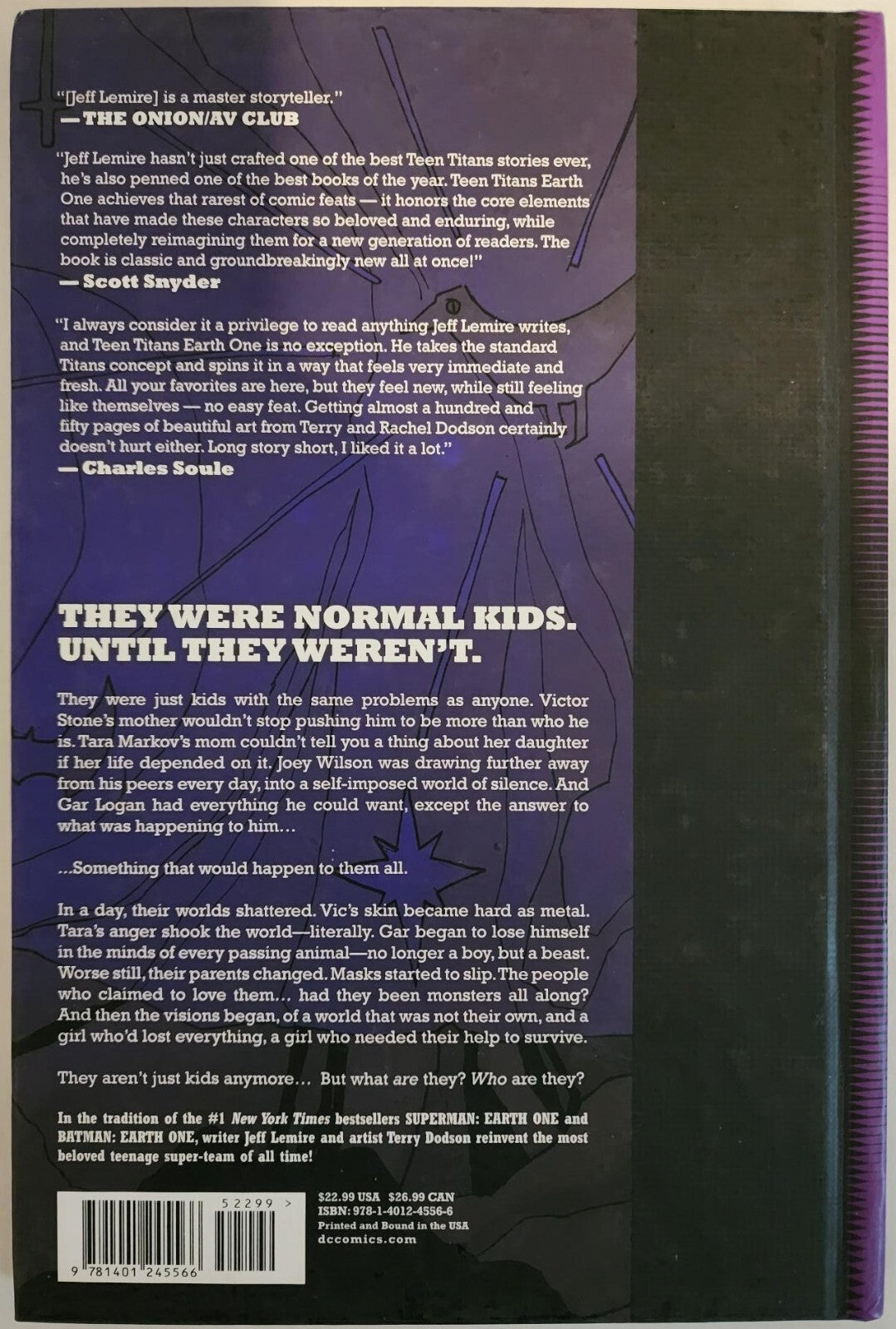 Teen Titans: Earth One, Volume 1 by Lemire, Jeff 2015