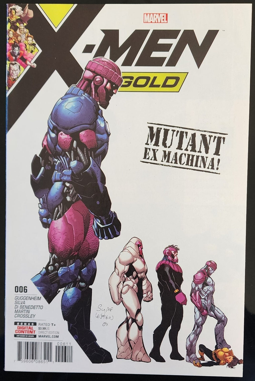 X-Men Gold #6 (Marvel Comics August 2017)