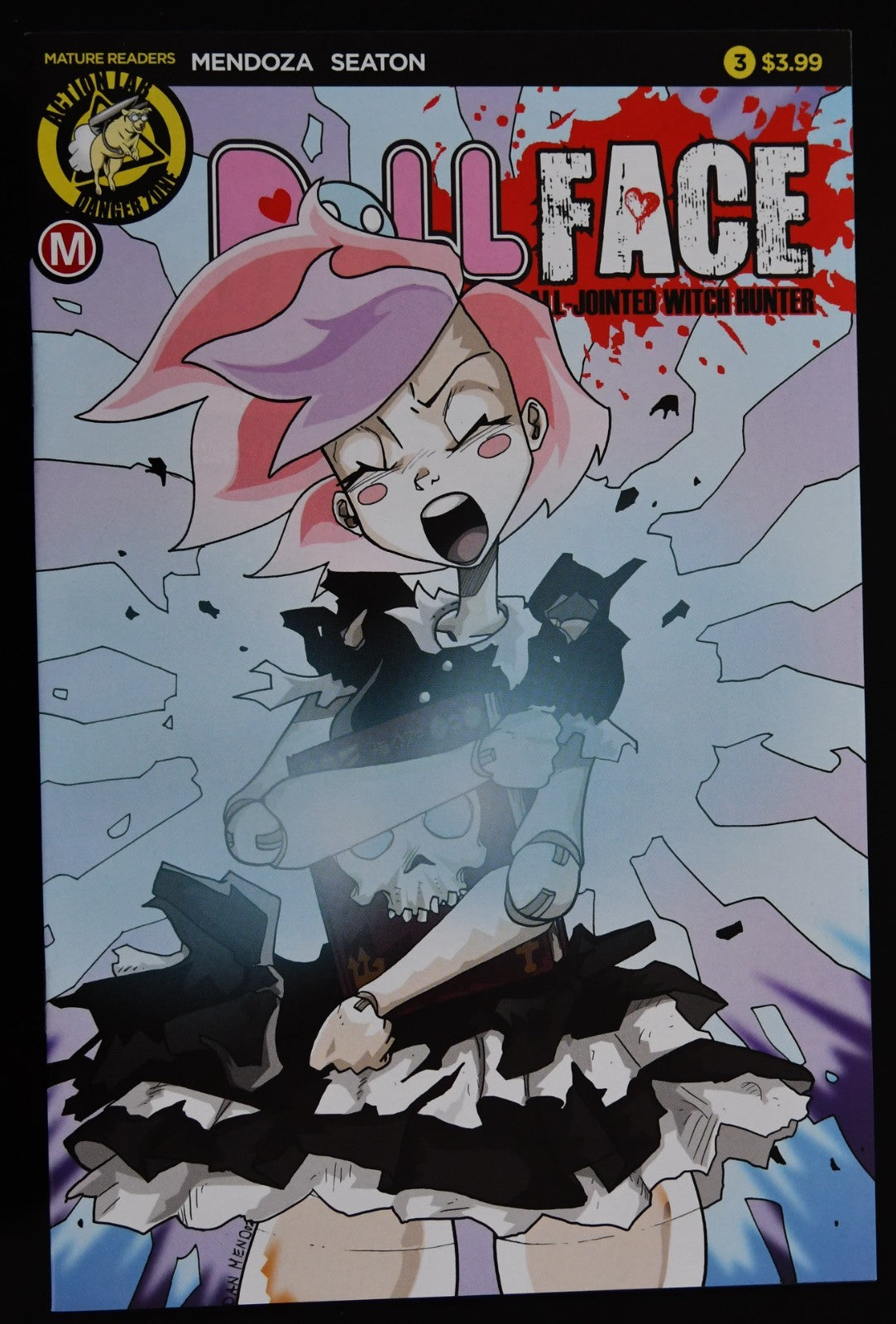 Dollface #3 2017 Dan Mendoza Action Lab Danger Zone