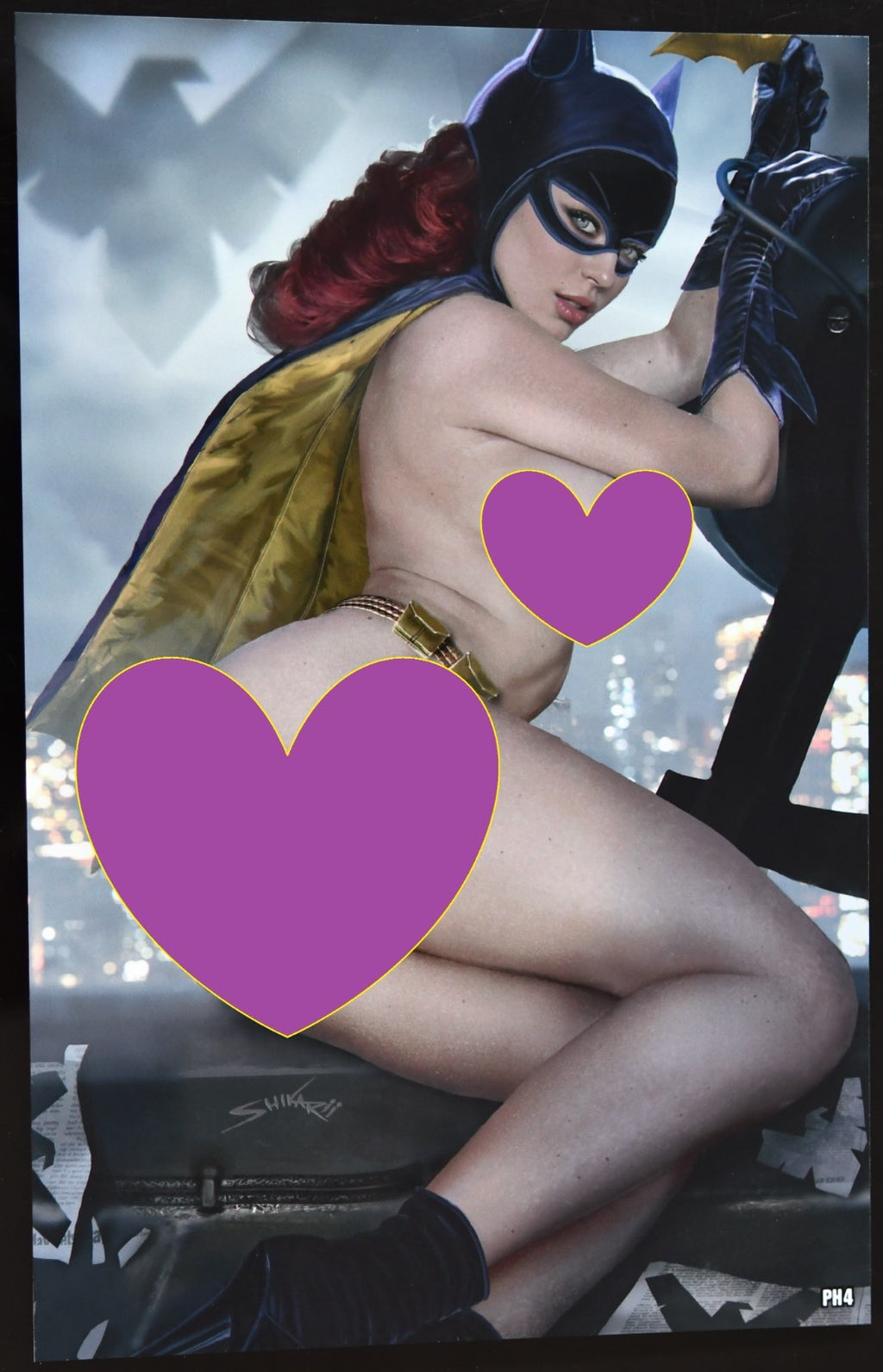 Jinkies #2 Shikarii Bat Babe Patreon Full Naughty Premium Metal Ltd PH4