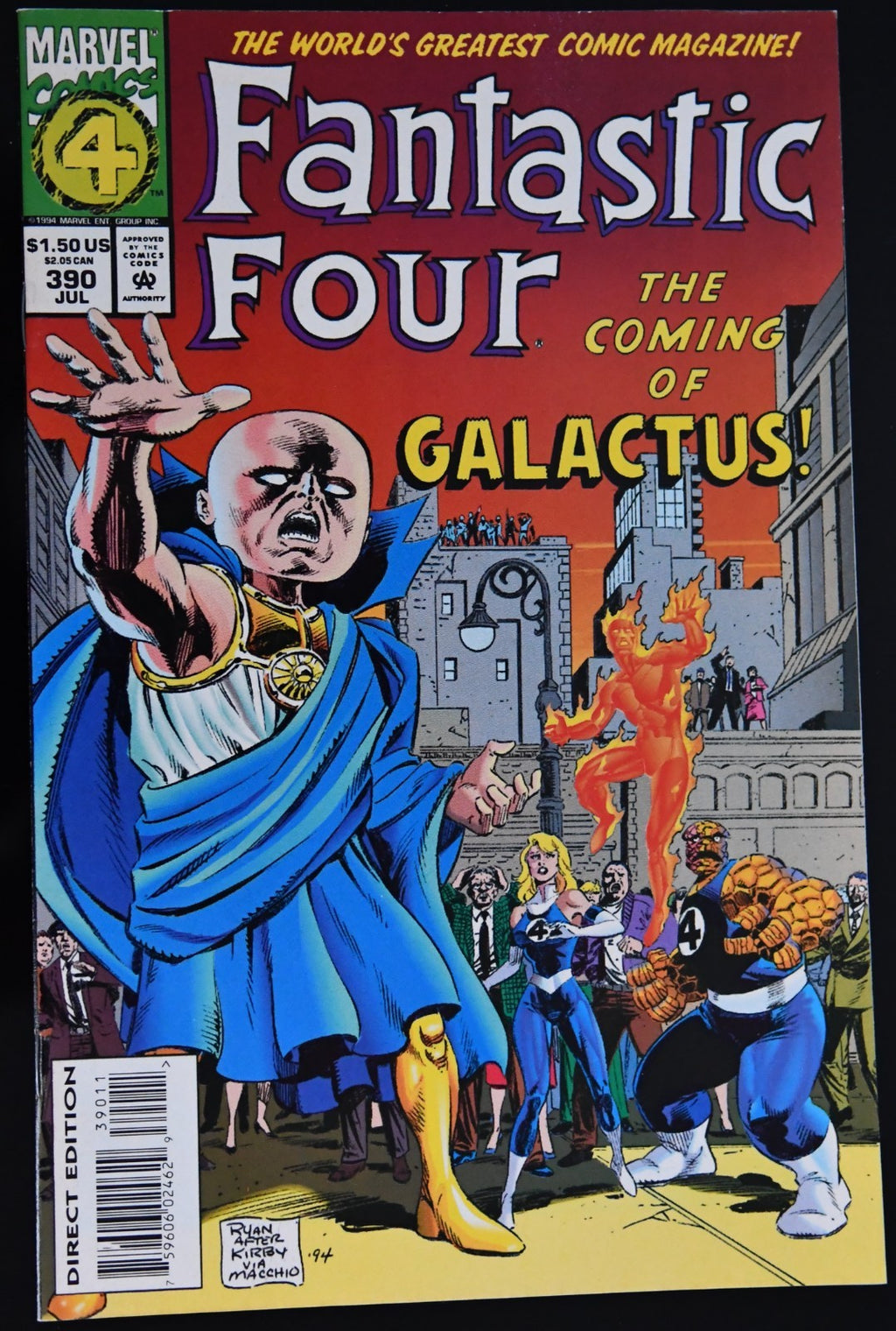 Fantastic Four #390 (Marvel Comics July 1994)