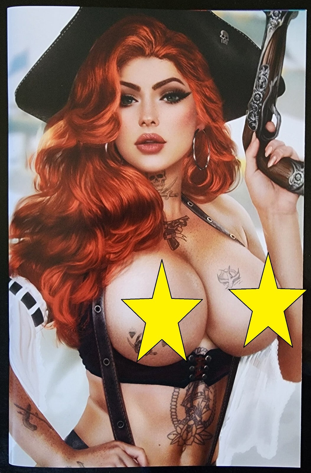 Shikarii Saffron Swimpsuit Up Close Bad Girl Rare