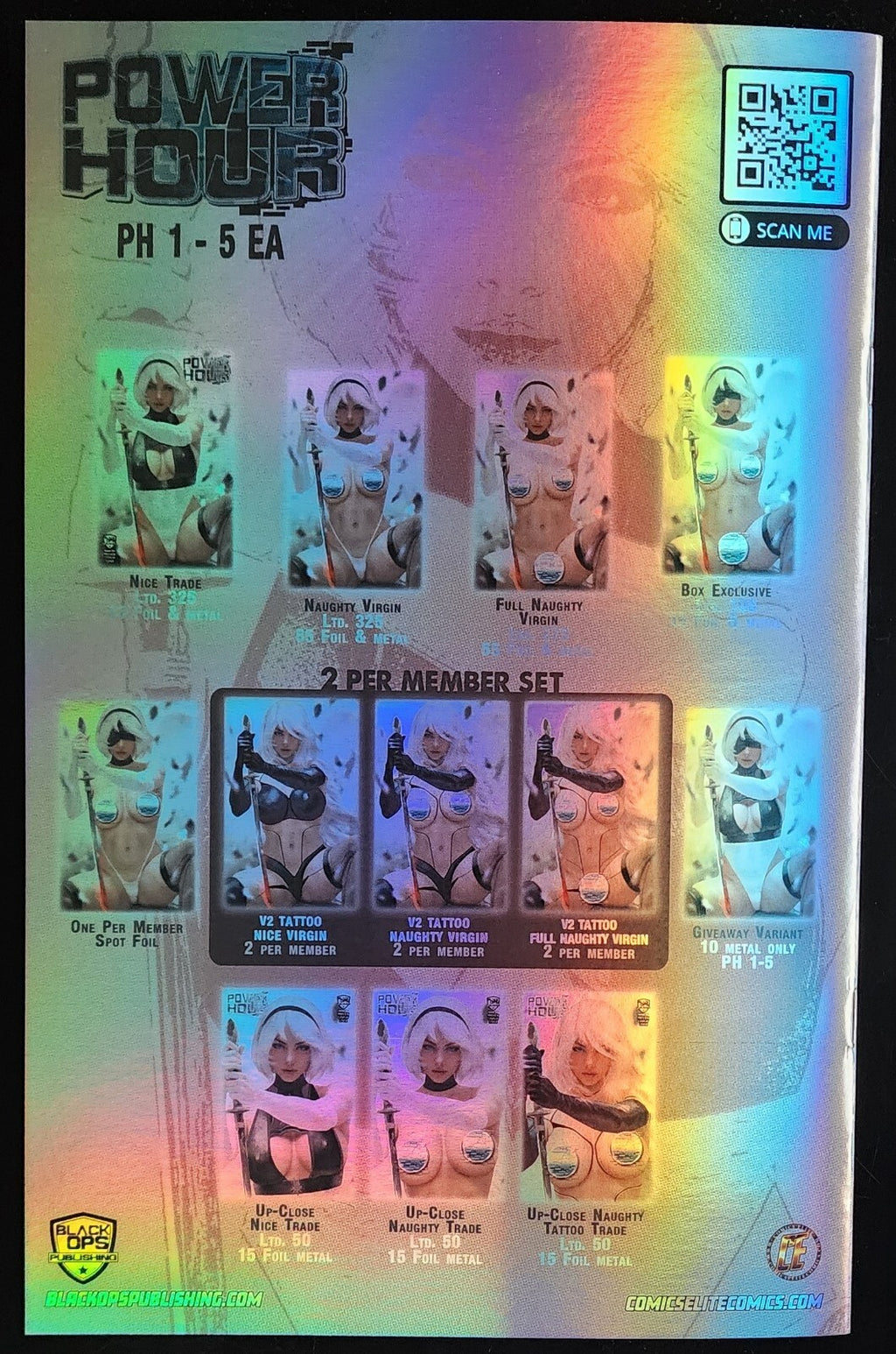 Power Hour #3 Shikarii Masked Beauty Patreon Foil Matching 17 Set