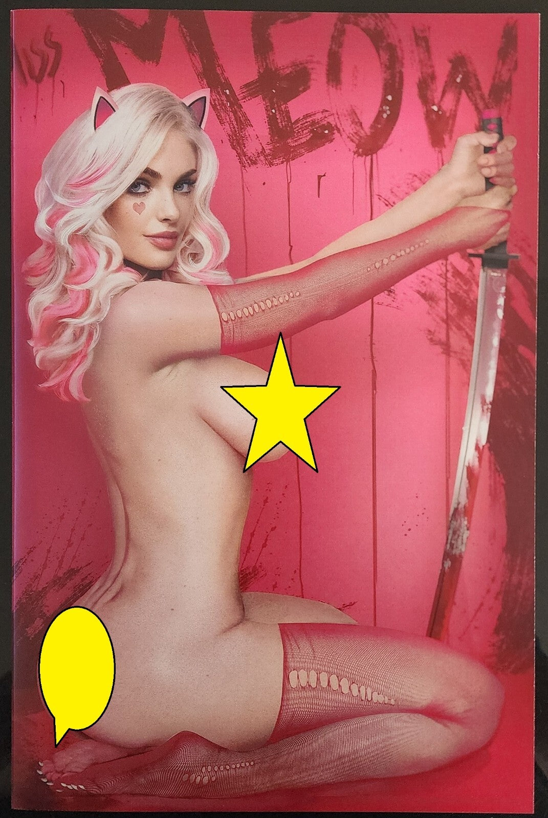 Miss Meow #5 Shikarii Slash Kickstarter Full Chase Variant Rare