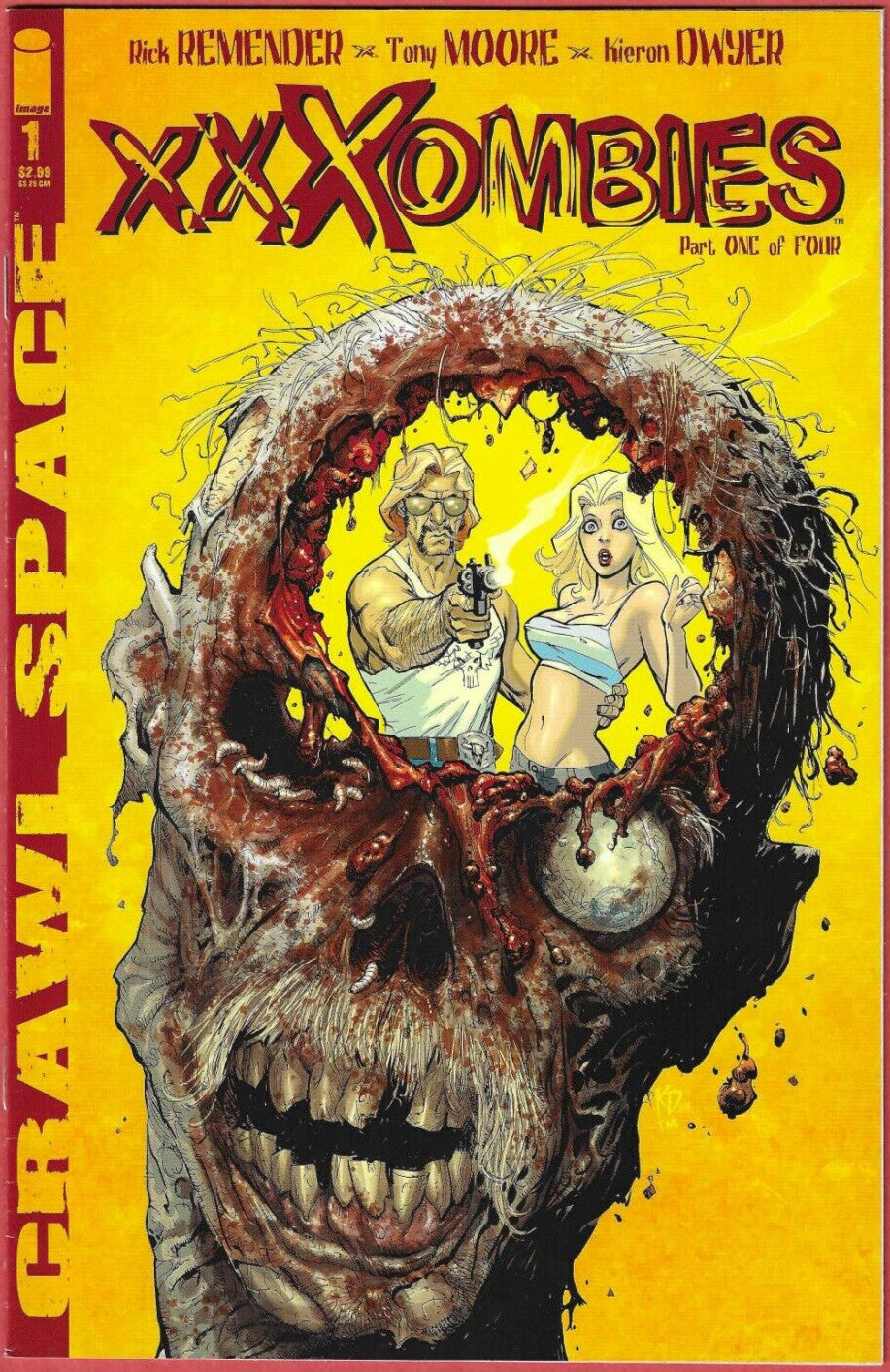 Crawl Space: XXXombies 1-4 Image 2007 Remender Moore Complete Series