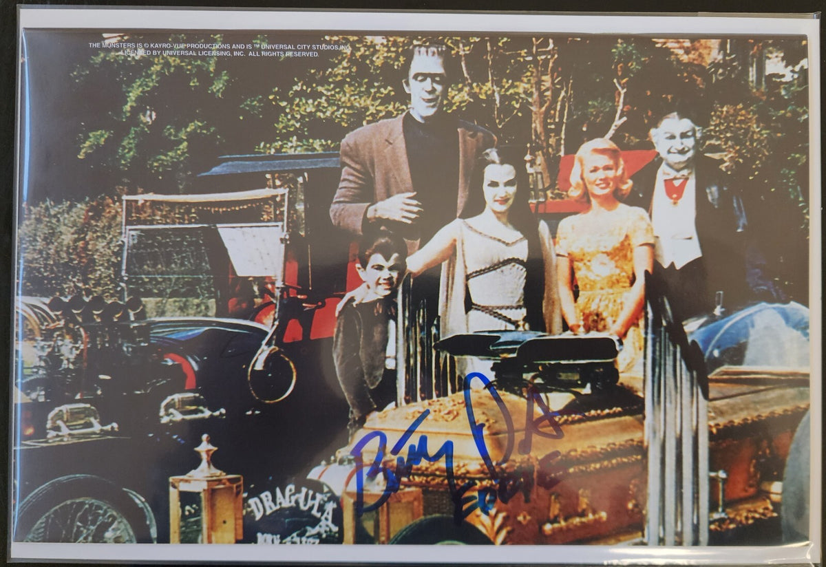 The Munsters #4 TV Comics 1998 Signed by Butch Patrick aka Eddie Munster No Cert