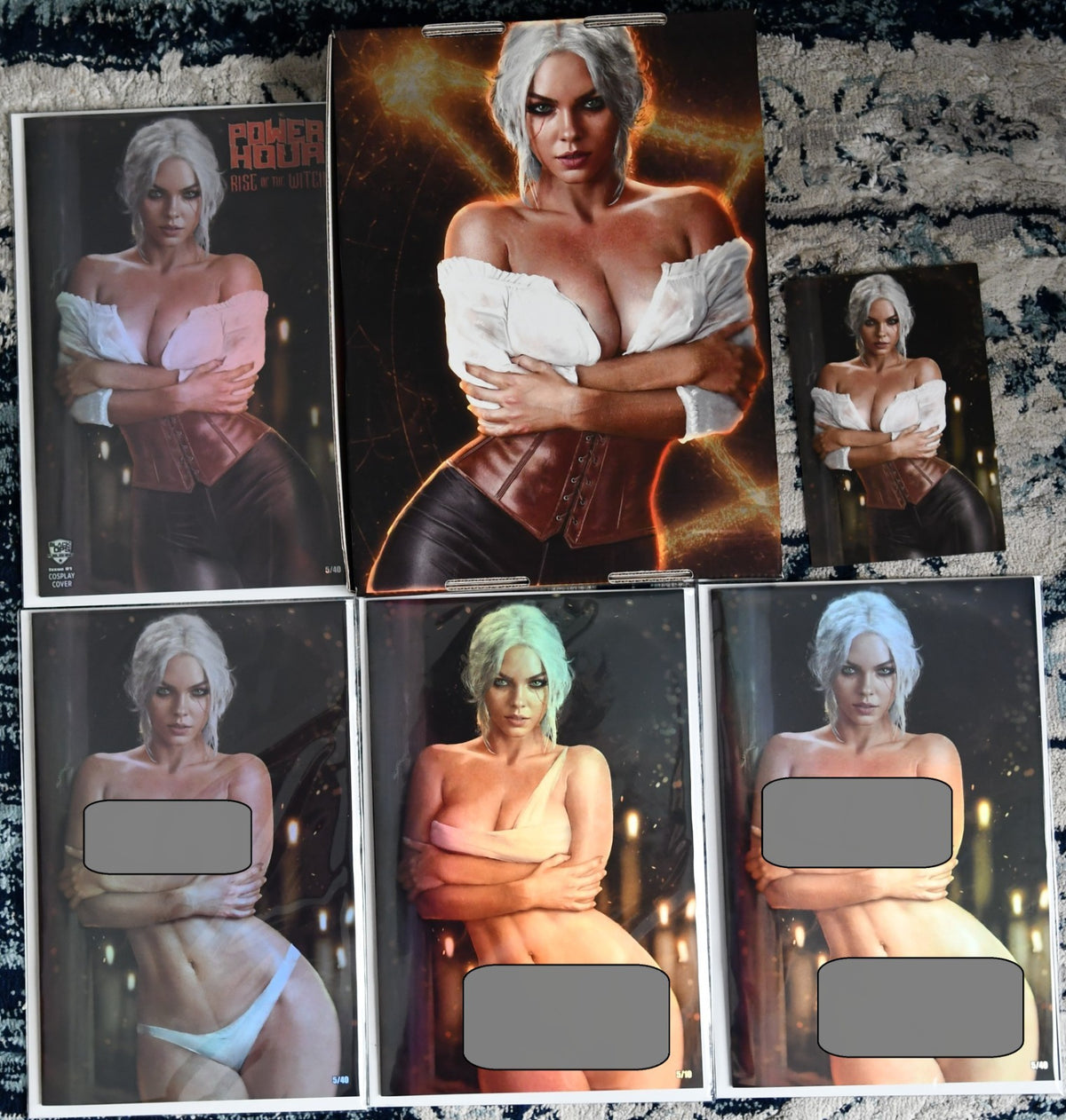 Power Hour Rise of the Witch Shikarii Bewitcher Foil Box Set Ltd 10