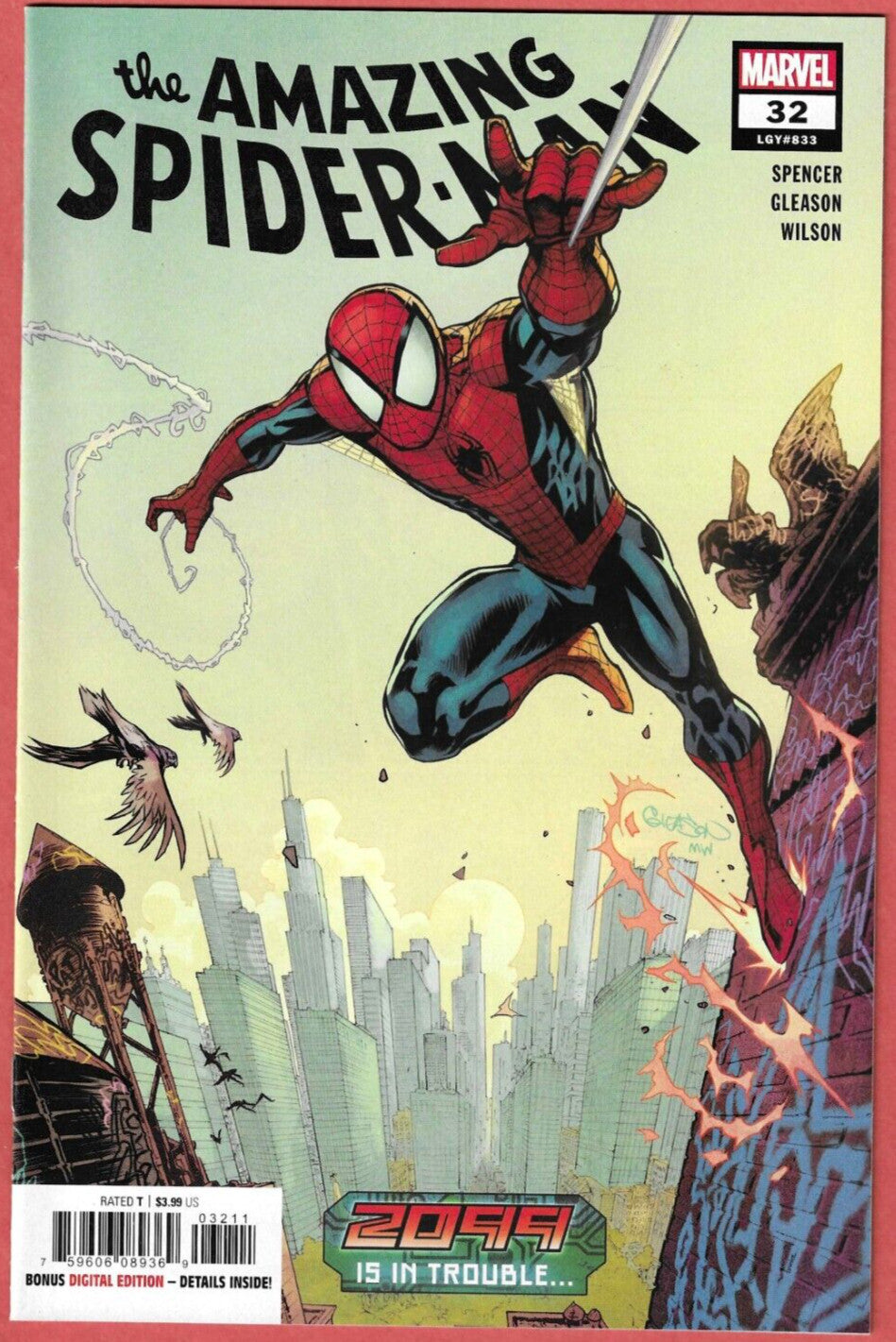 THE AMAZING SPIDER-MAN, Vol 5 #32 1ST APP OF JAMIE TOLENTINO MARVEL COMICS 2019