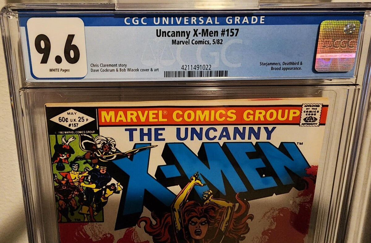 Uncanny X-Men #157 1982 Dark Phoenix cover Deathbird appearance CGC 9.6
