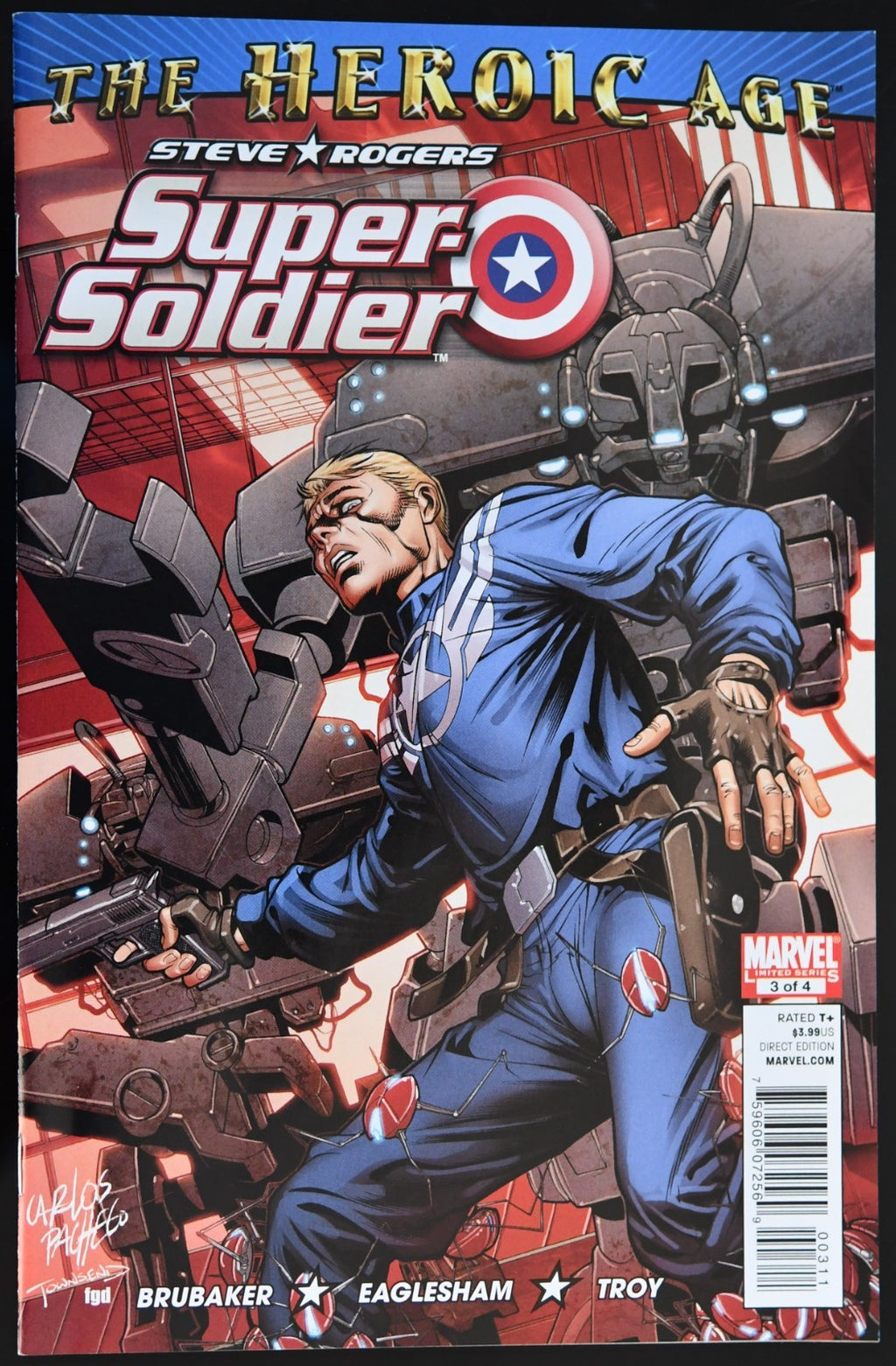 Steve Rogers: Super-Soldier #1-4 Set Marvel 2010