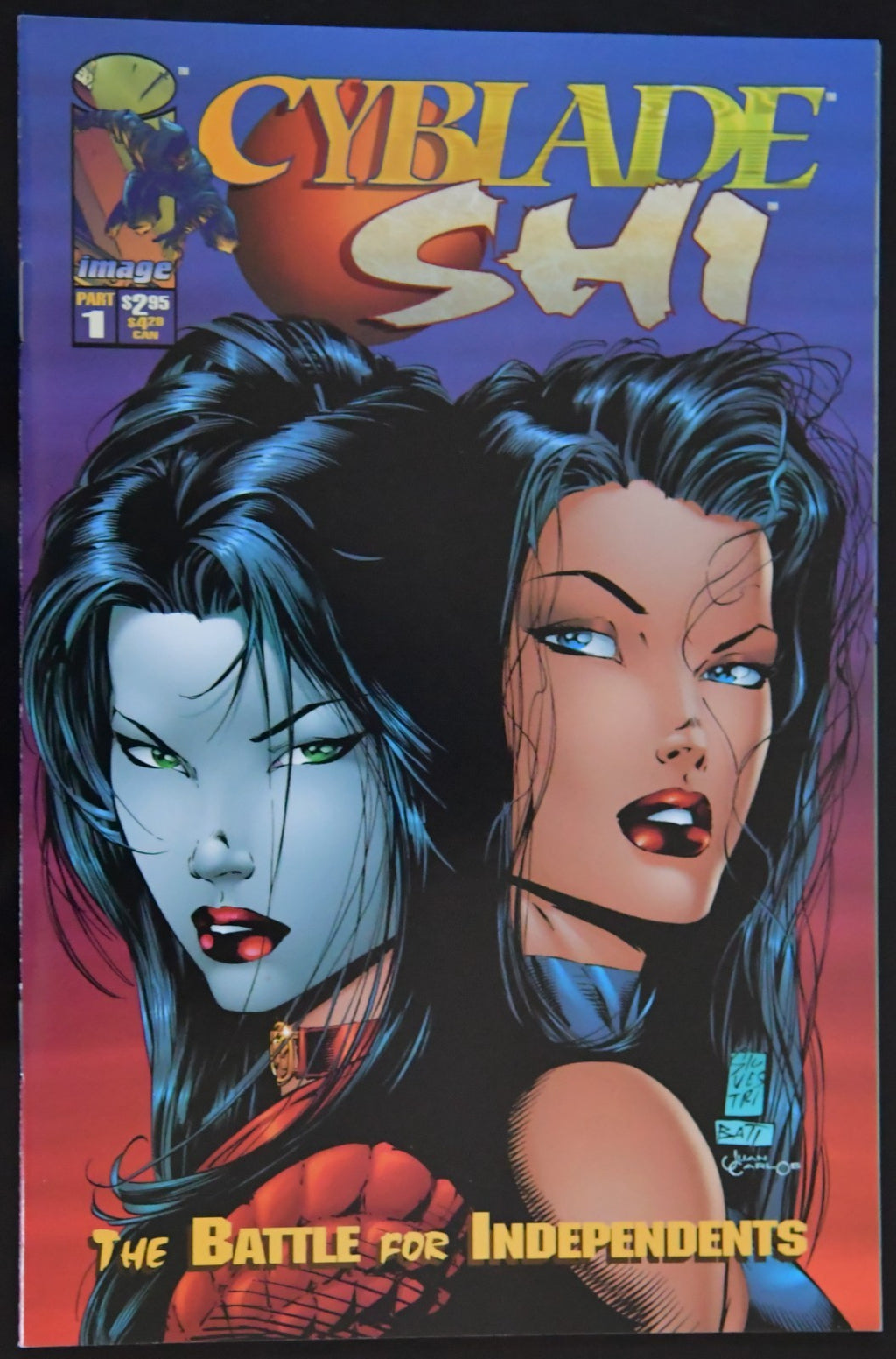 Cyblade / Shi: The Battle For Independents #1 1995 1st app Witchblade