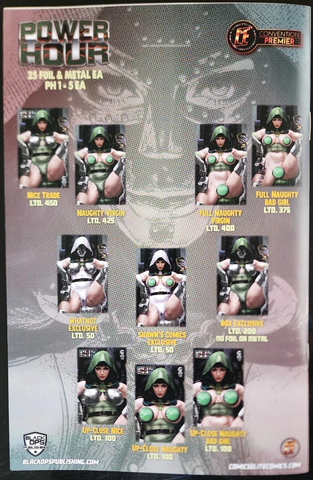 Power Hour #3 Shikarii God Queen 5 Book Box Set no Sticker