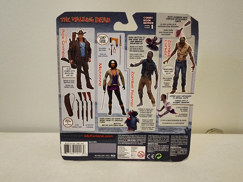 2011 McFarlane Toys - Walking Dead: Zombie Lurker With Removable Parts! New!