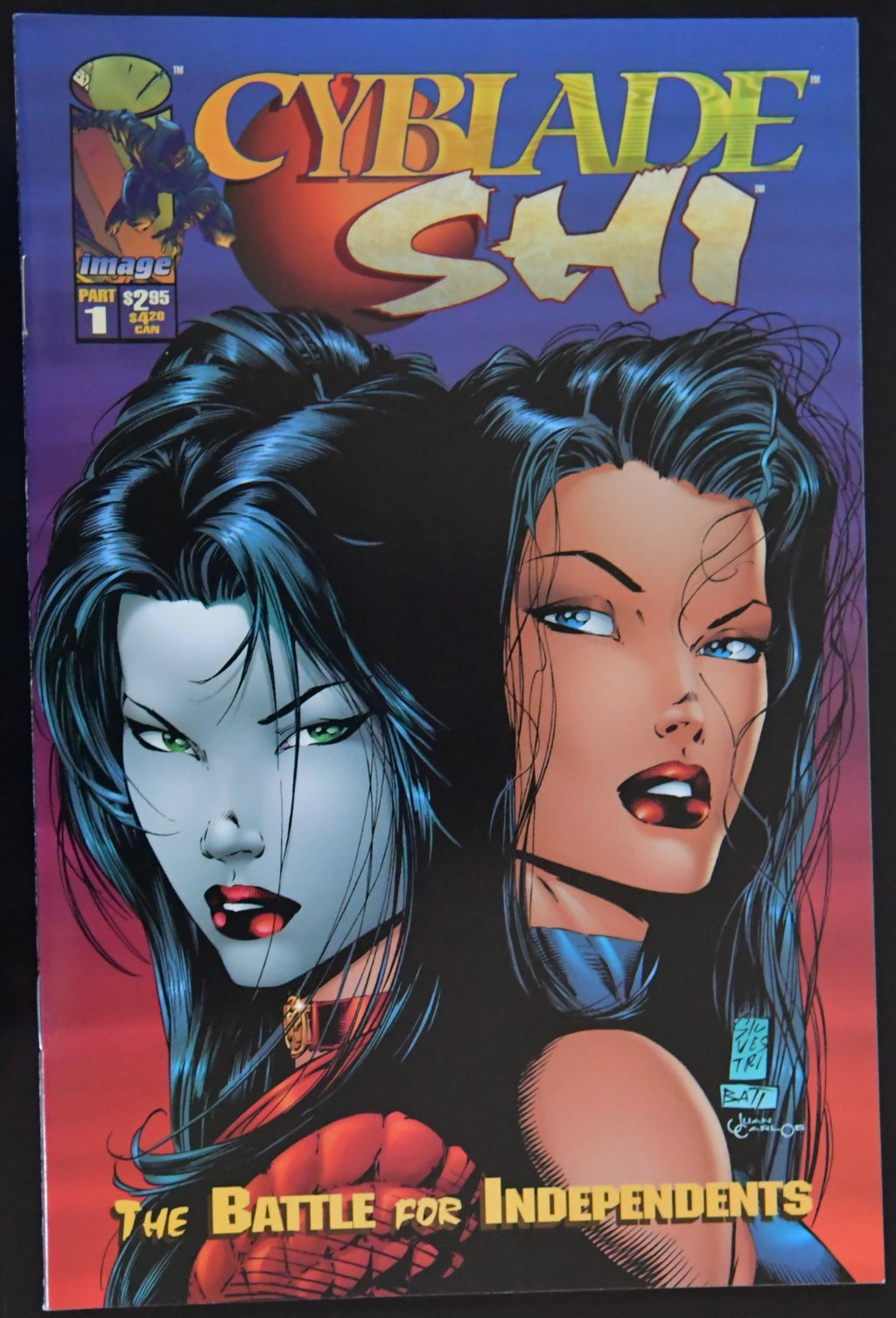 Cyblade / Shi: The Battle For Independents #1 1995 1st app Witchblade