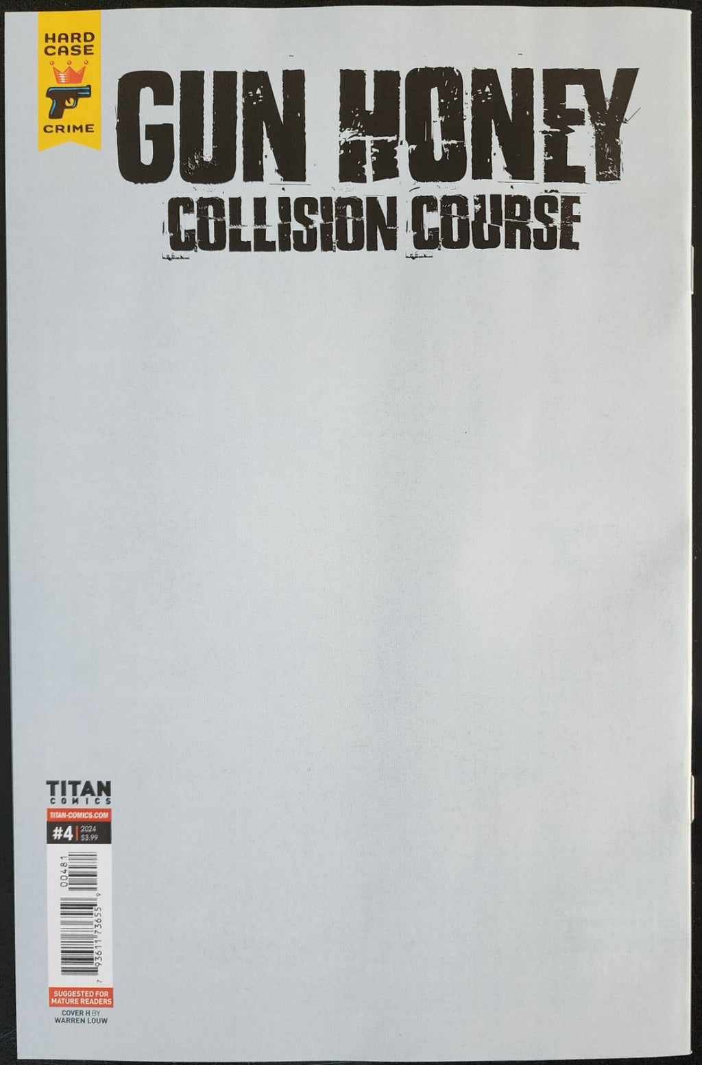 GUN HONEY COLLISION COURSE #4 (RATIO 1:10 WARREN LOUW VIRGIN VARIANT)