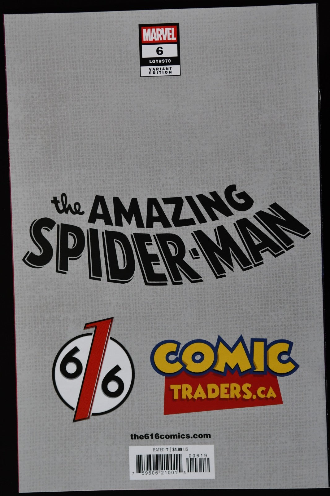 AMAZING SPIDER-MAN #6 SHANNON MAER 616 Trade Dress Variant LTD 3000