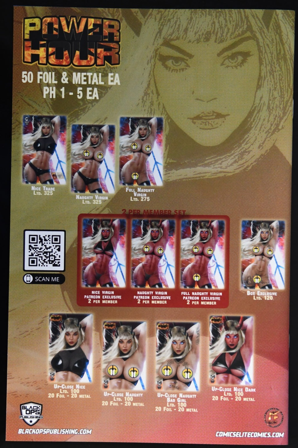 Power Hour #2 Shikarii Magik Sword Girl Patreon 4 Book Box Set Ltd 120