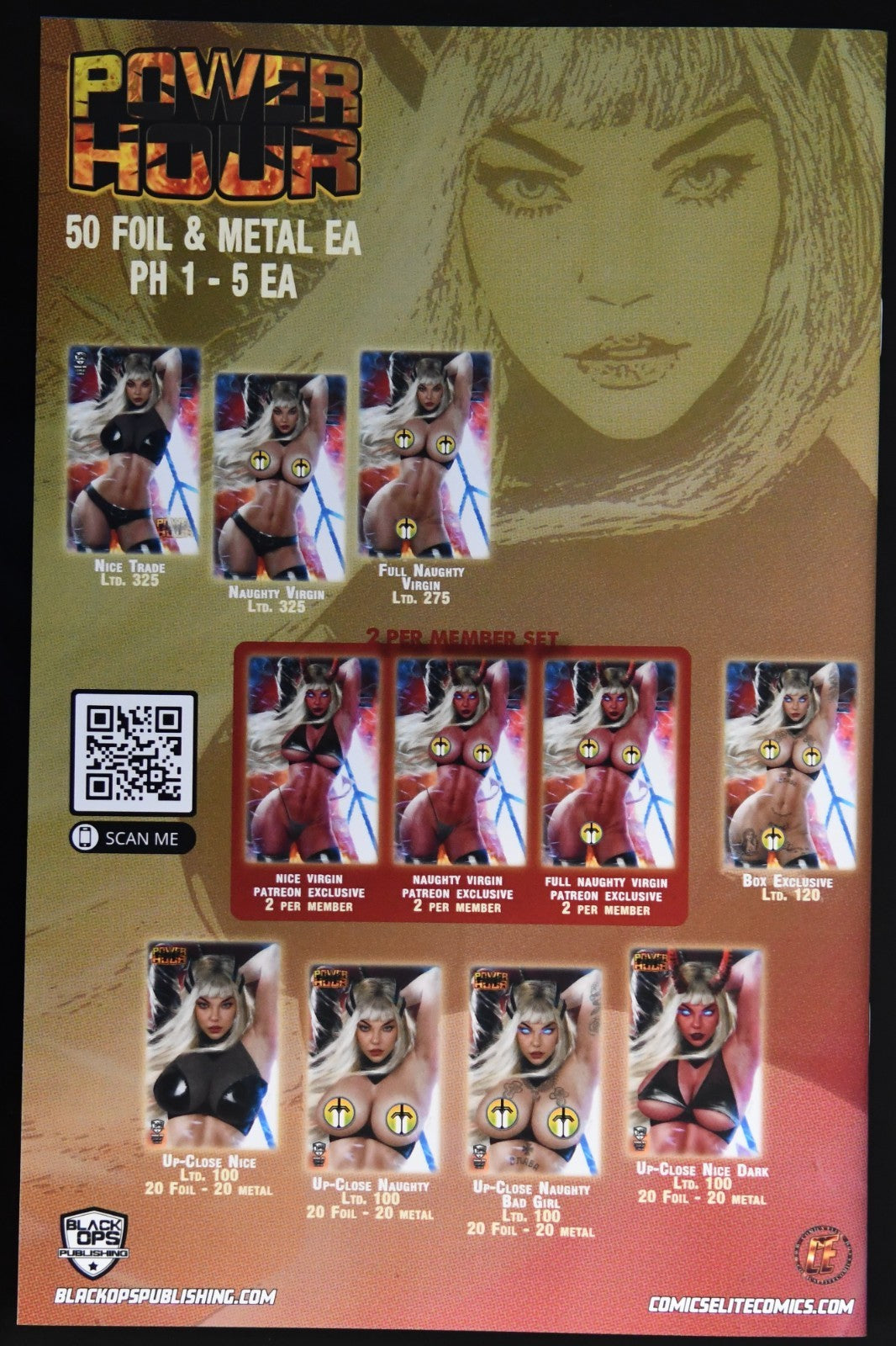 Power Hour #2 Shikarii Magik Sword Girl Patreon 4 Book Box Set Ltd 120