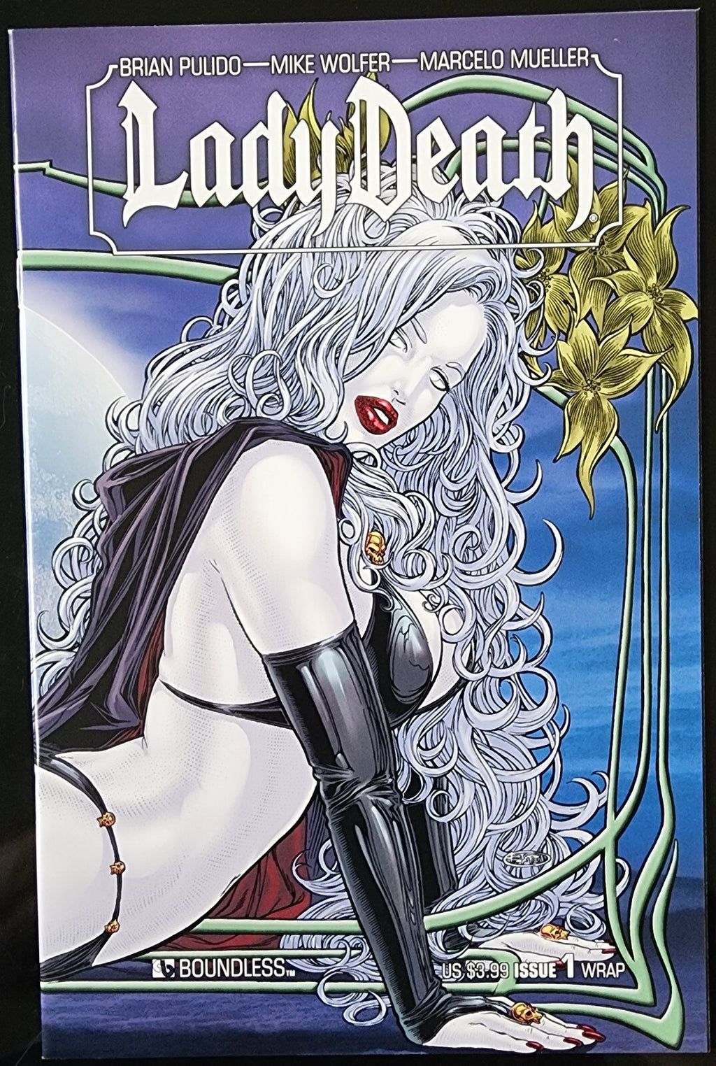 Lady Death #1 Wraparound Cover Juan Jose Ryp 2011 Boundless