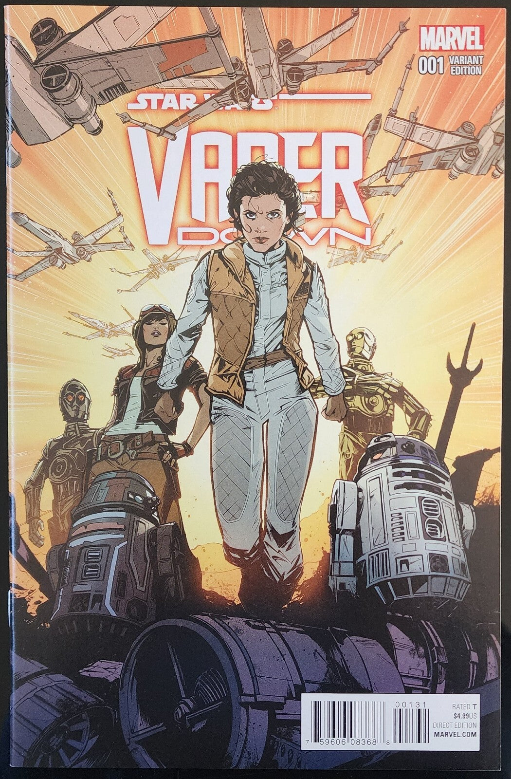 Star Wars Vader Down #1, Retailer Incentive 1:25 Joelle Jones variant, Marvel