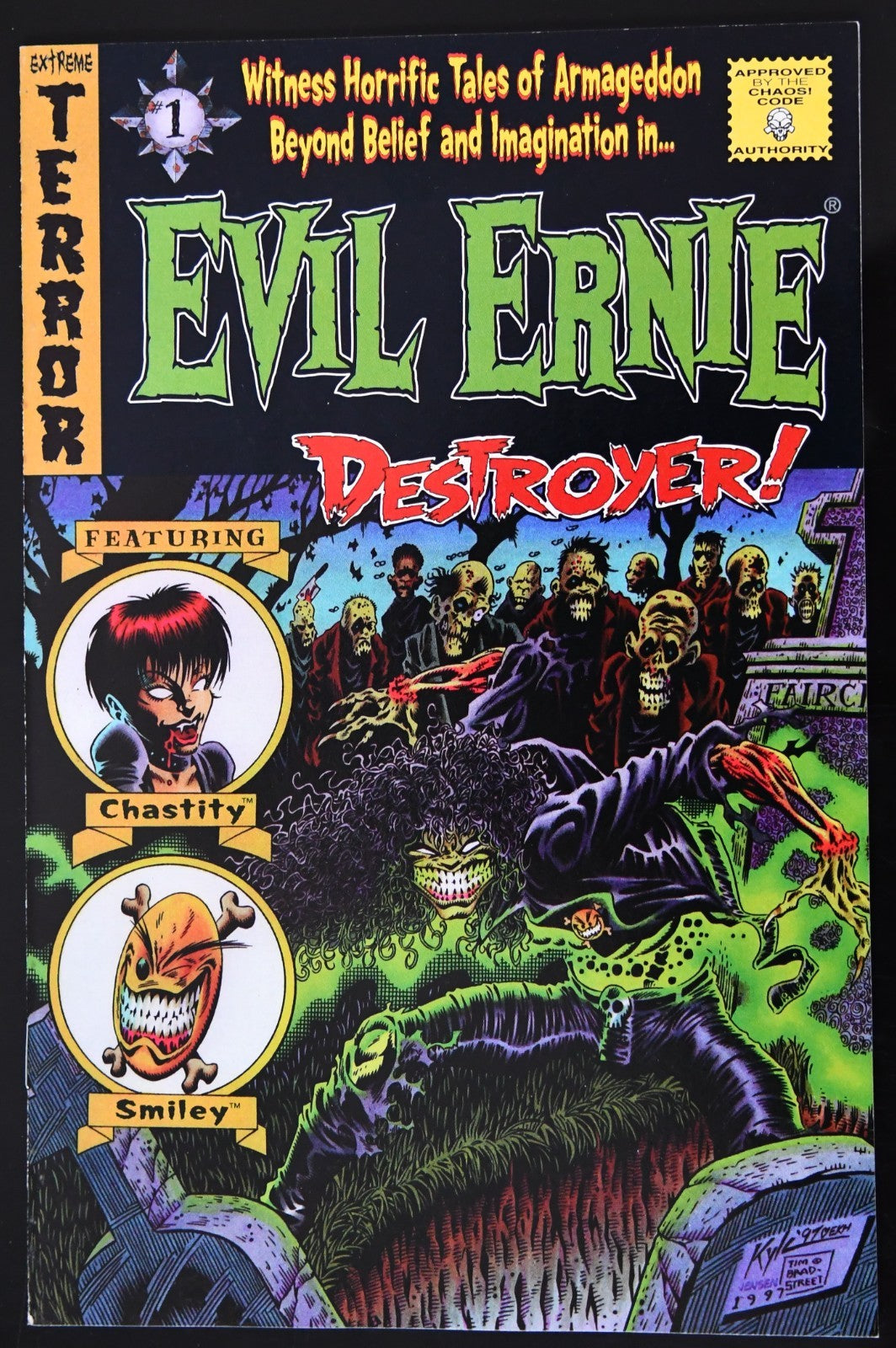 Evil Ernie: Destroyer (1997-1998) Chaos Comics Choose Your Issue