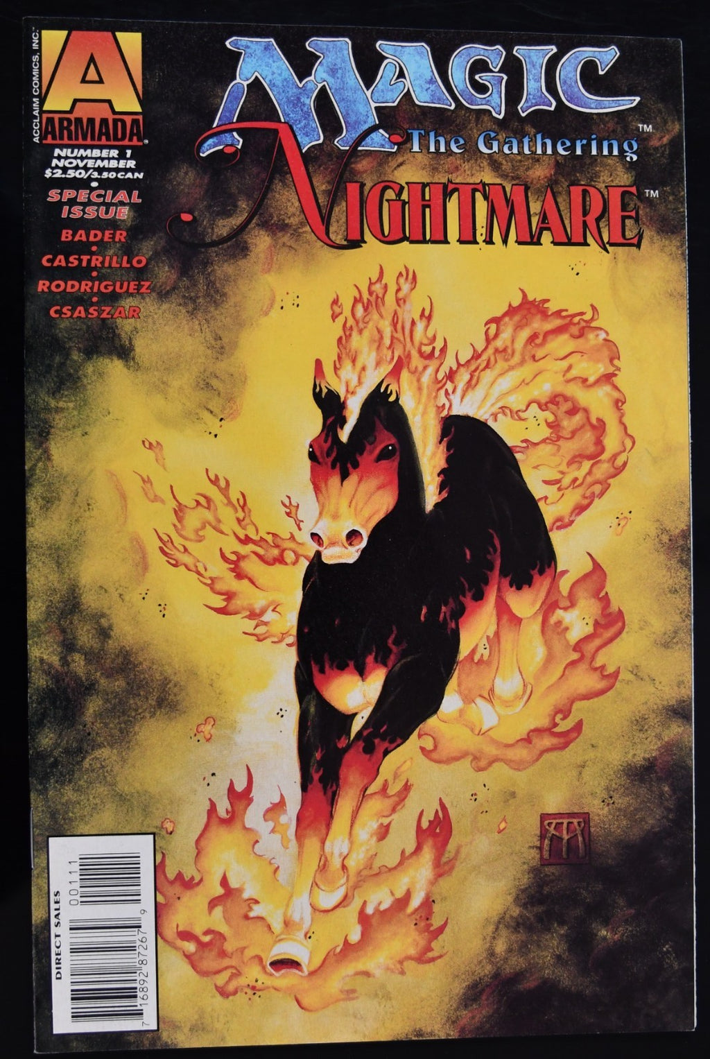 Magic: the Gathering-Nightmare #1 (Valiant Comics November 1995)