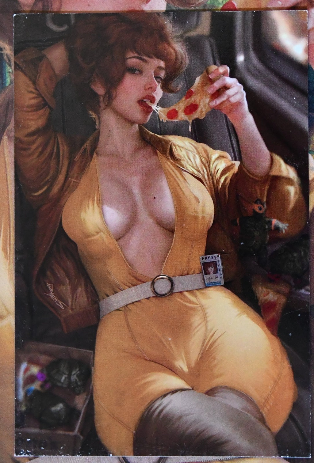 Jessi Zombie Hunter #2 Shikarii Turtle Babe Patreon Foil Box Set Ltd 35