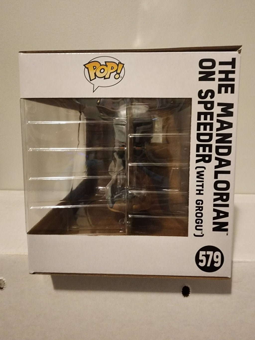 Funko Pop! The Mandalorian on Speeder (with Grogu) #579 Star Wars