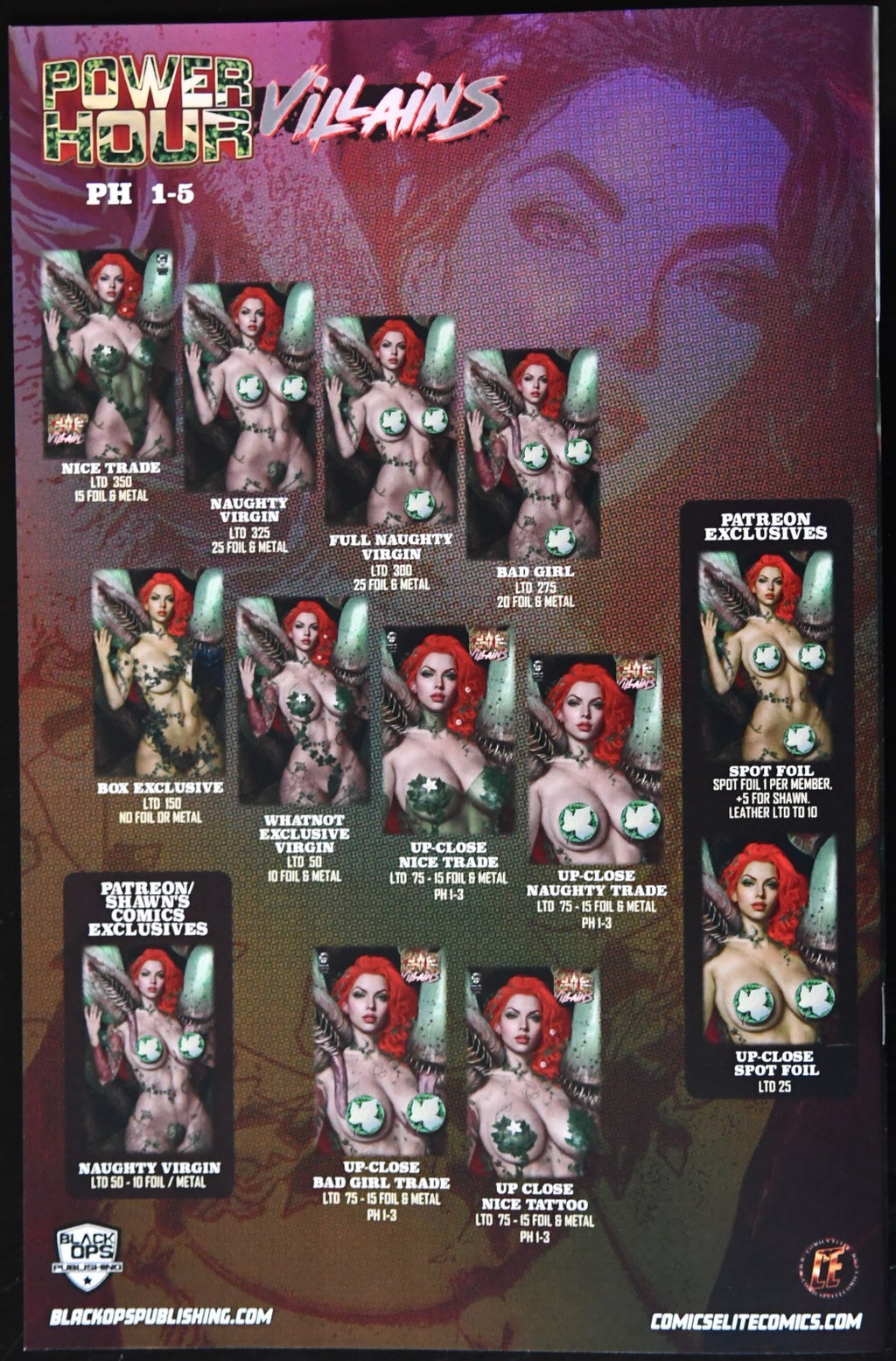 Power Hour #3 Shikarii "Planted" Poison Ivy Cosplay Full Naughty Ltd 325 cpy2